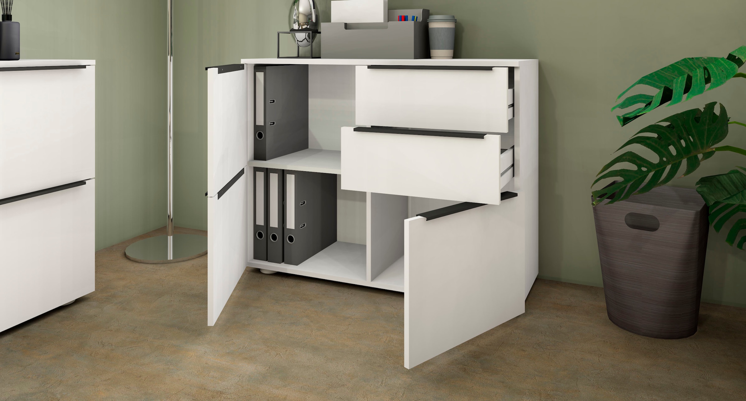 borchardt Möbel Aktenschrank »Tom«, Breite 93 cm, Mehrzweckschrank