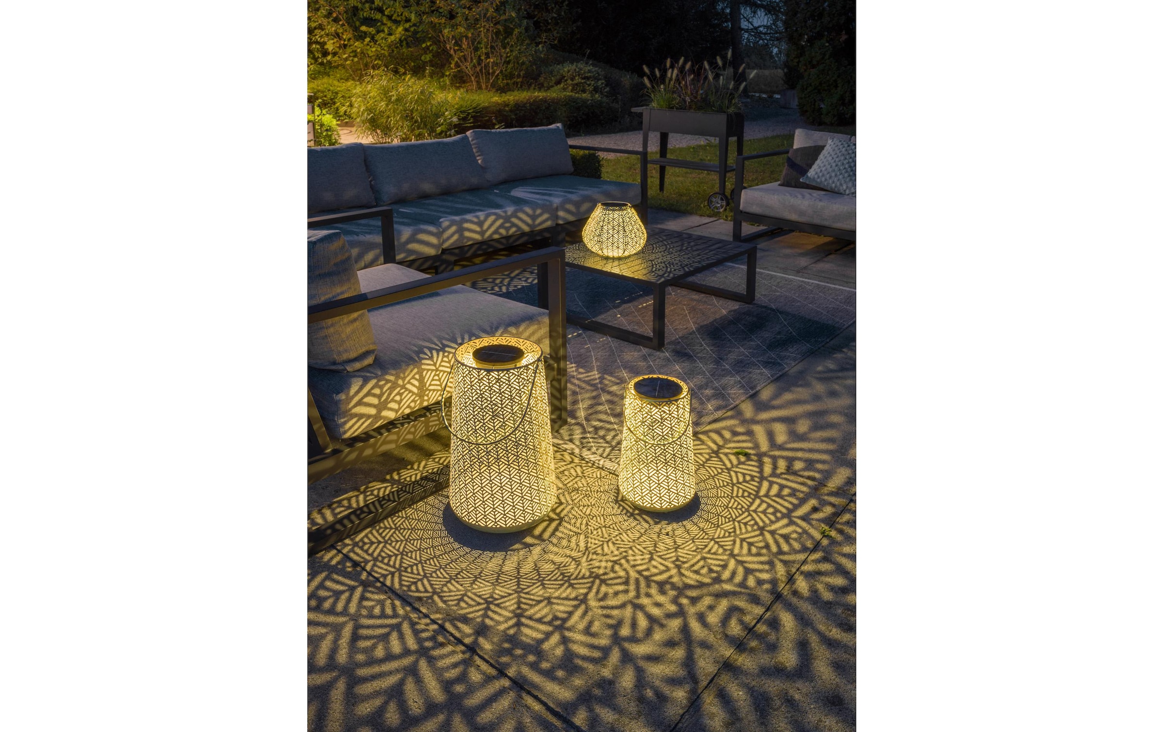 STT LED Gartenleuchte »Sofia aquamarine«