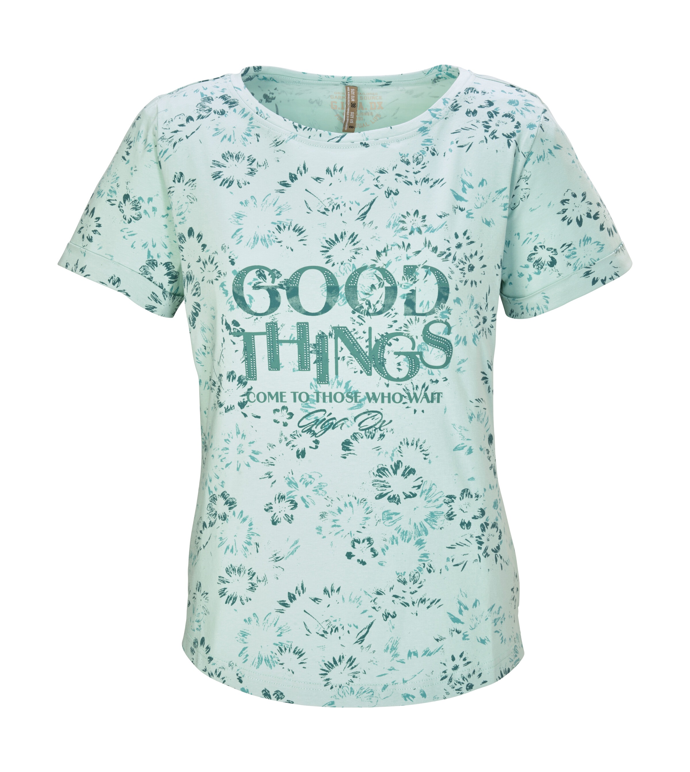 G.I.G.A. DX by killtec T-Shirt »GS 47 WMN TSHRT« Florales Damen T-Shirt, elastisch, hoher Baumwollanteil, bequem