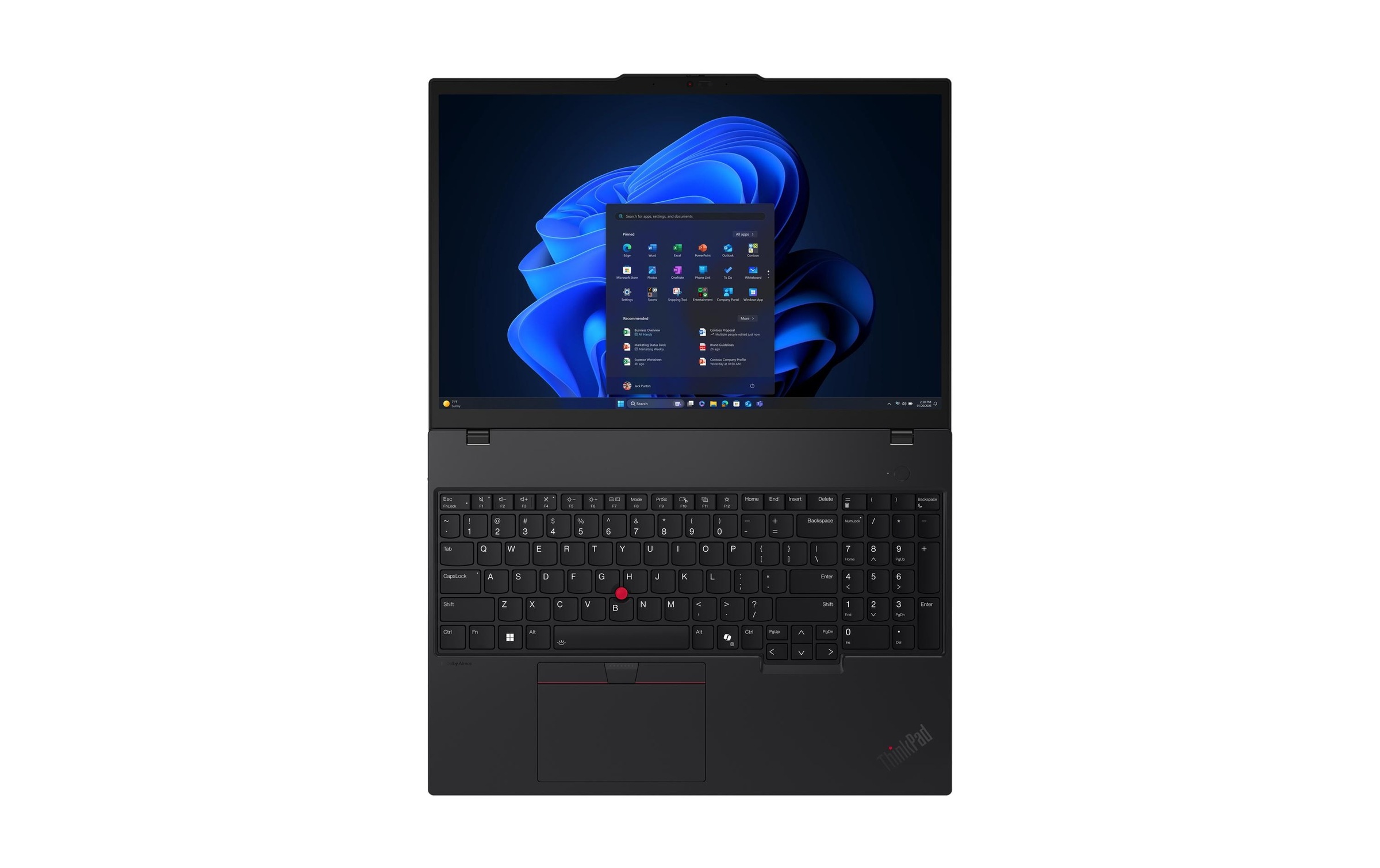 Lenovo Notebook »ThinkPad T16 G4 (Intel)«, / 16 Zoll, Intel, Core Ultra 7, Intel Graphics
