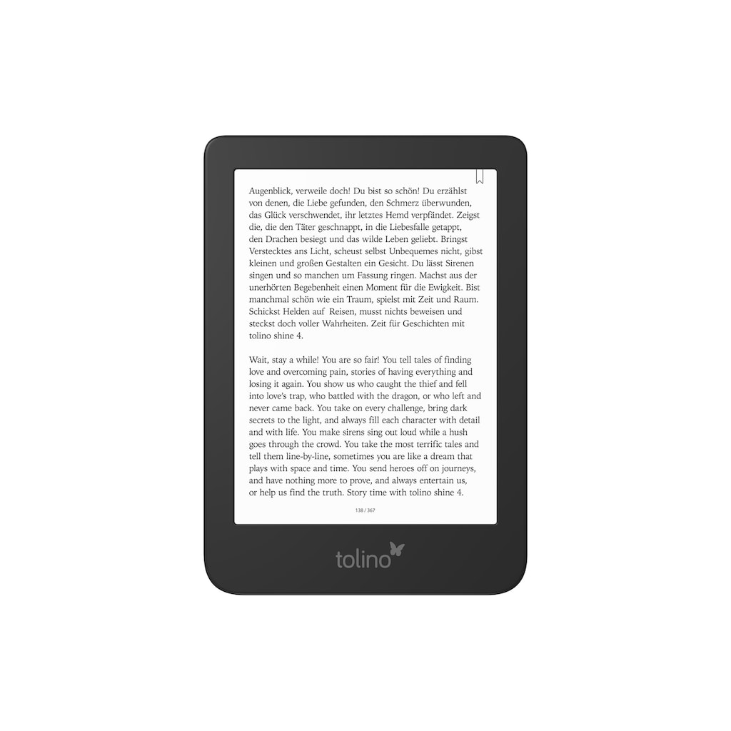 Tolino E-Book »Reader Tolino shine 4«