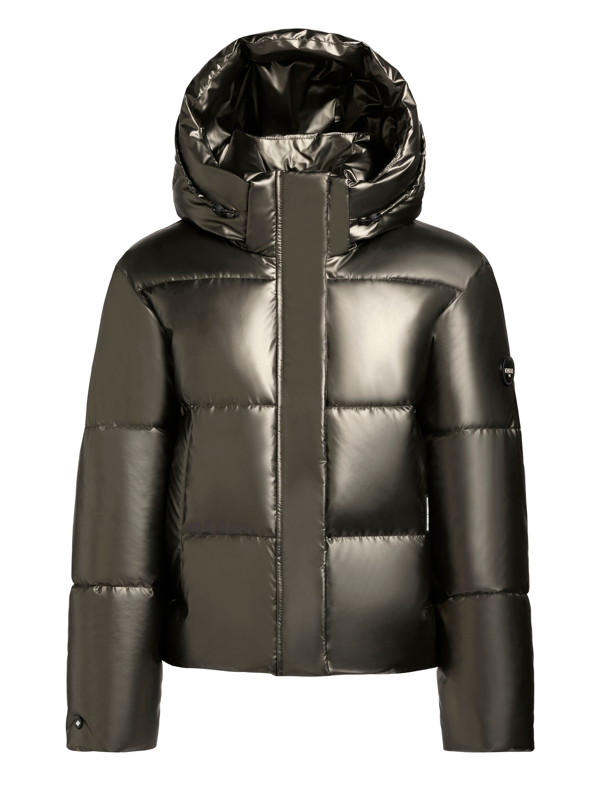 khujo Steppjacke »DEVINA SHINY«, mit Kapuze