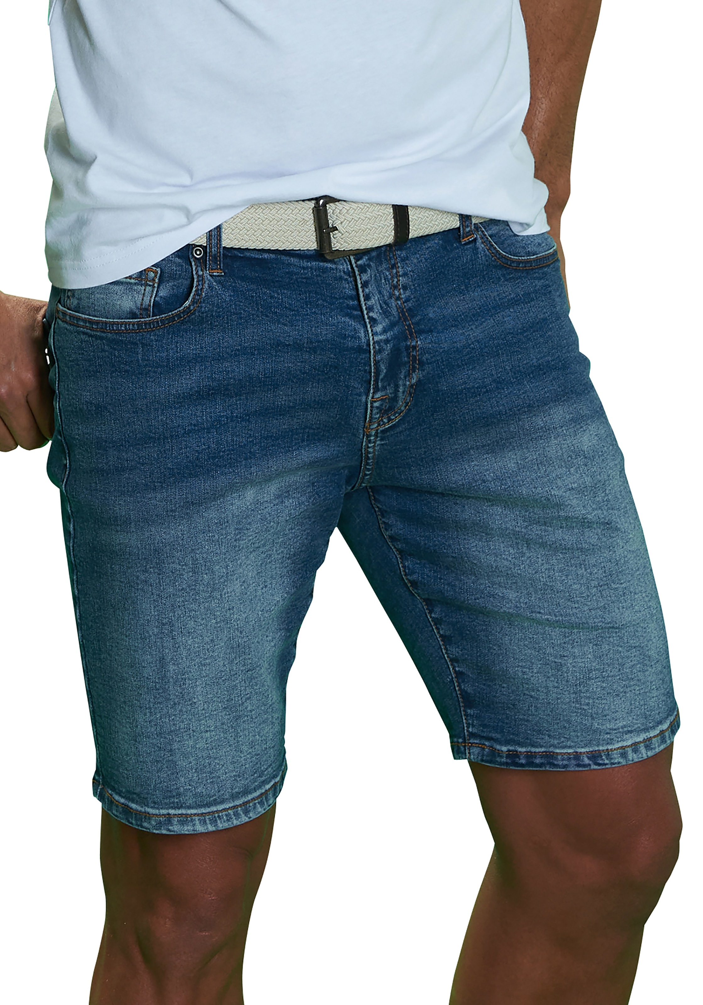 Buffalo Jeansshorts, 5-Pocket Form aus elastischer Denim-Qualität kaufen