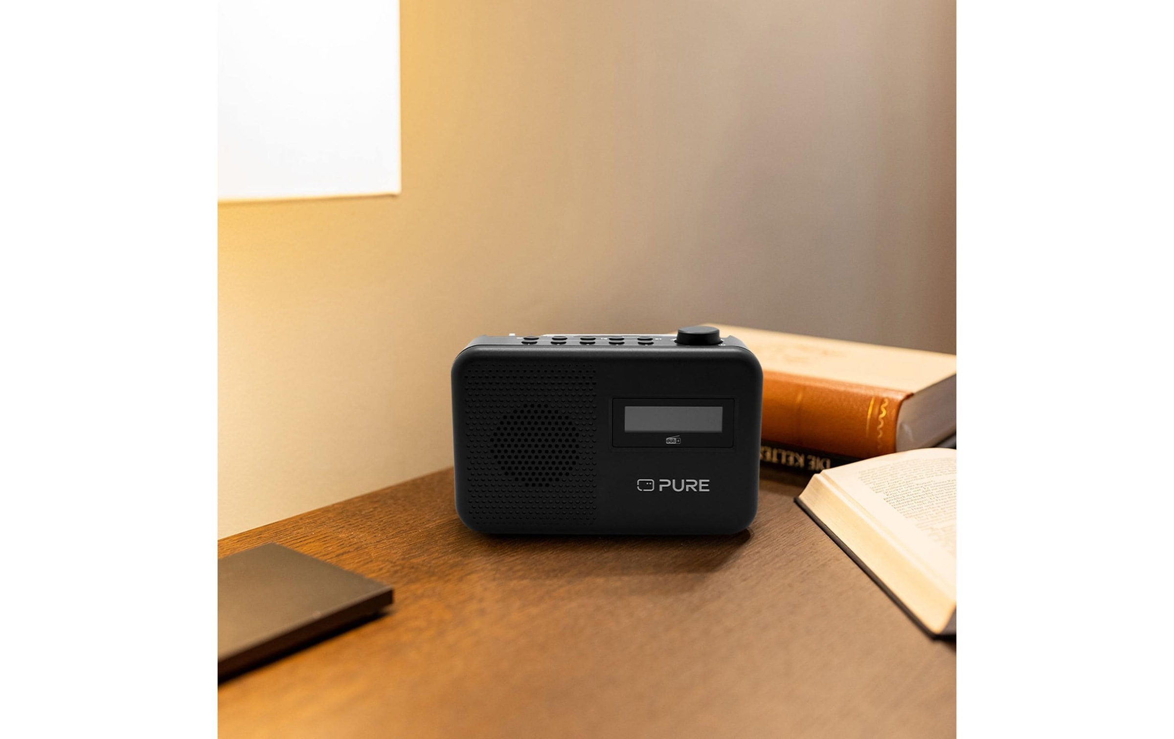 Pure Digitalradio (DAB+) »Radio Elan One2 Schwarz«, (Bluetooth Digitalradio (DAB+)-FM-Tuner)