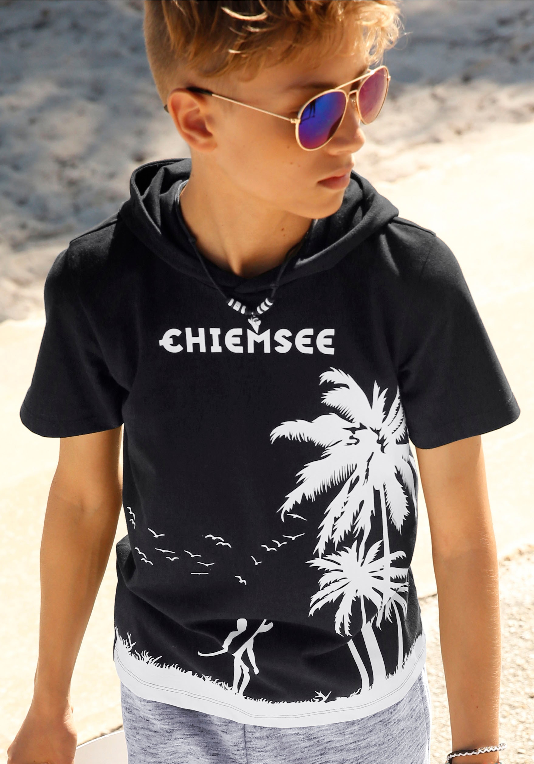✵ Chiemsee T-Shirt »mit Palmendruck« online bestellen | Jelmoli-Versand