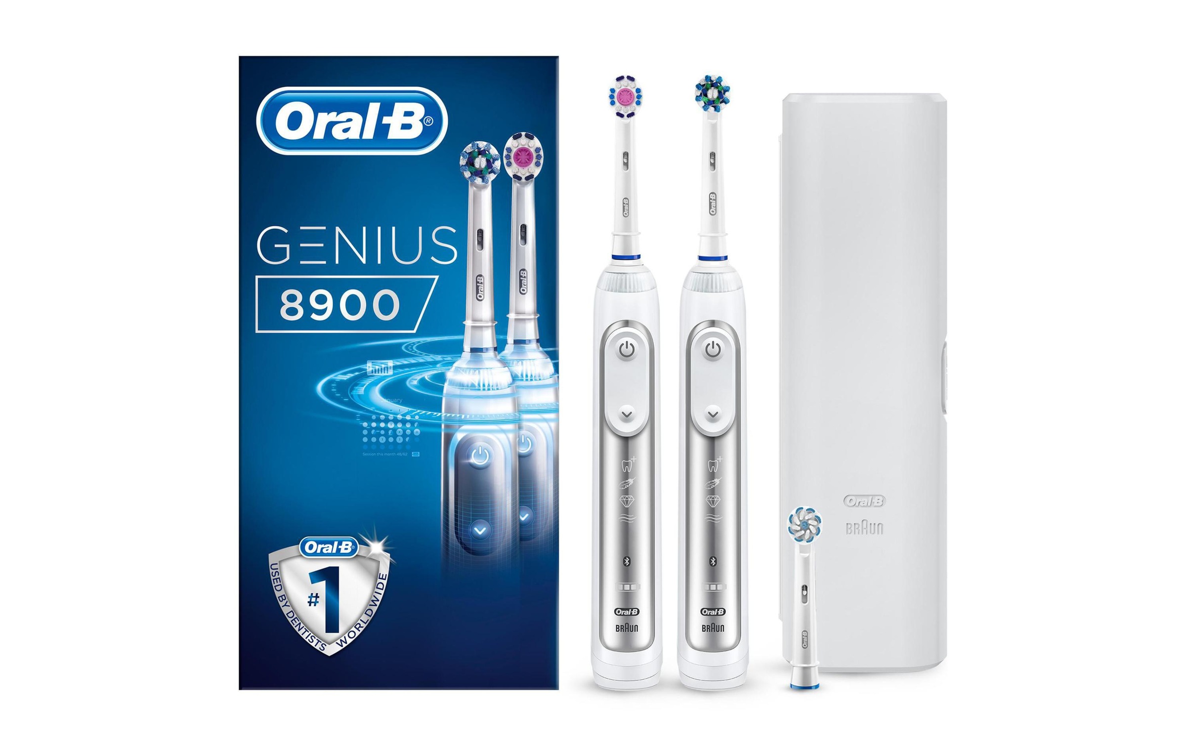 Oral-B Elektrische Zahnbürste »Genius 8900 Duo«