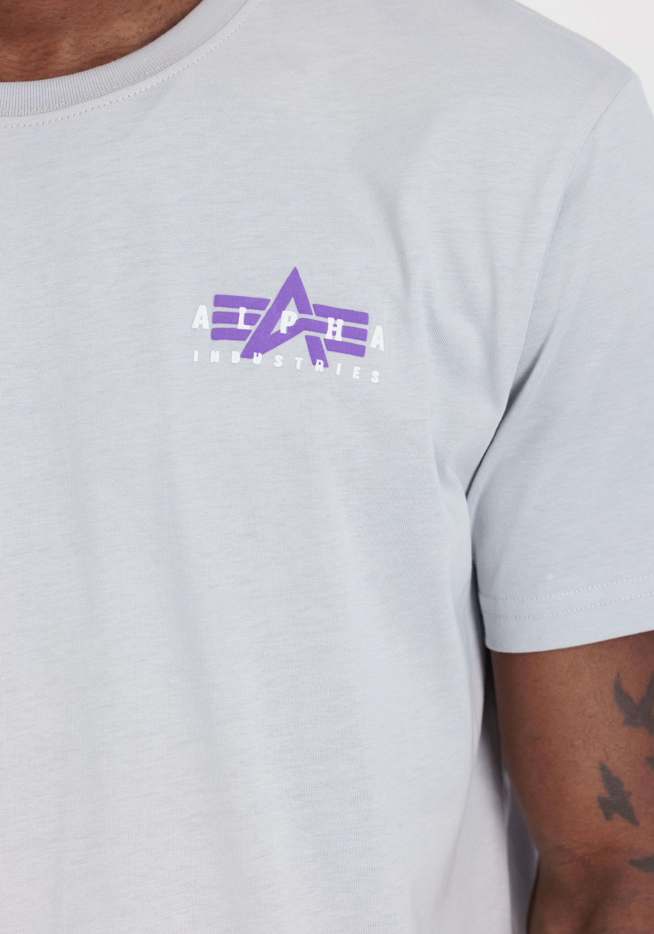 Alpha Industries T-Shirt »Alpha Industries Men - T-Shirts Puff Print Logo BP T«