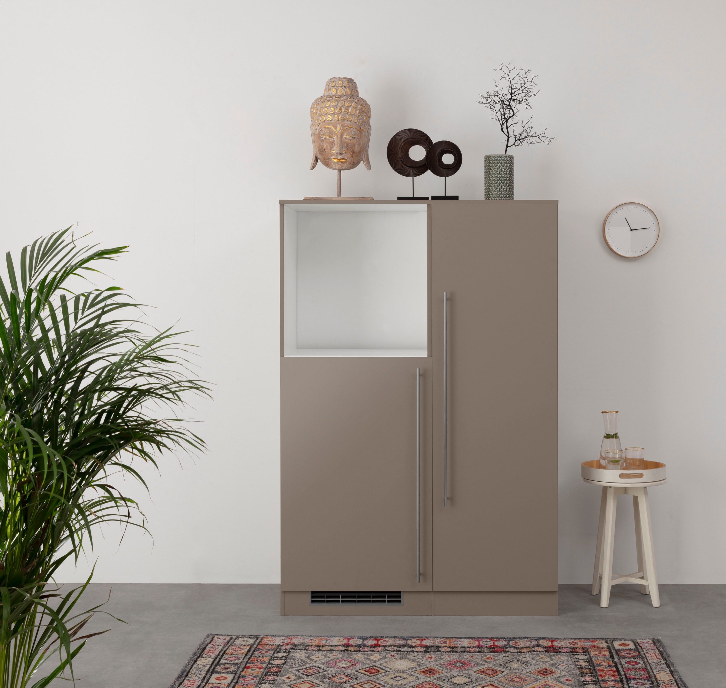 wiho Küchen Küche »Chicago«, Back-/Kühlmodul, wahlweise mit E-Geräten, Breite 110 cm