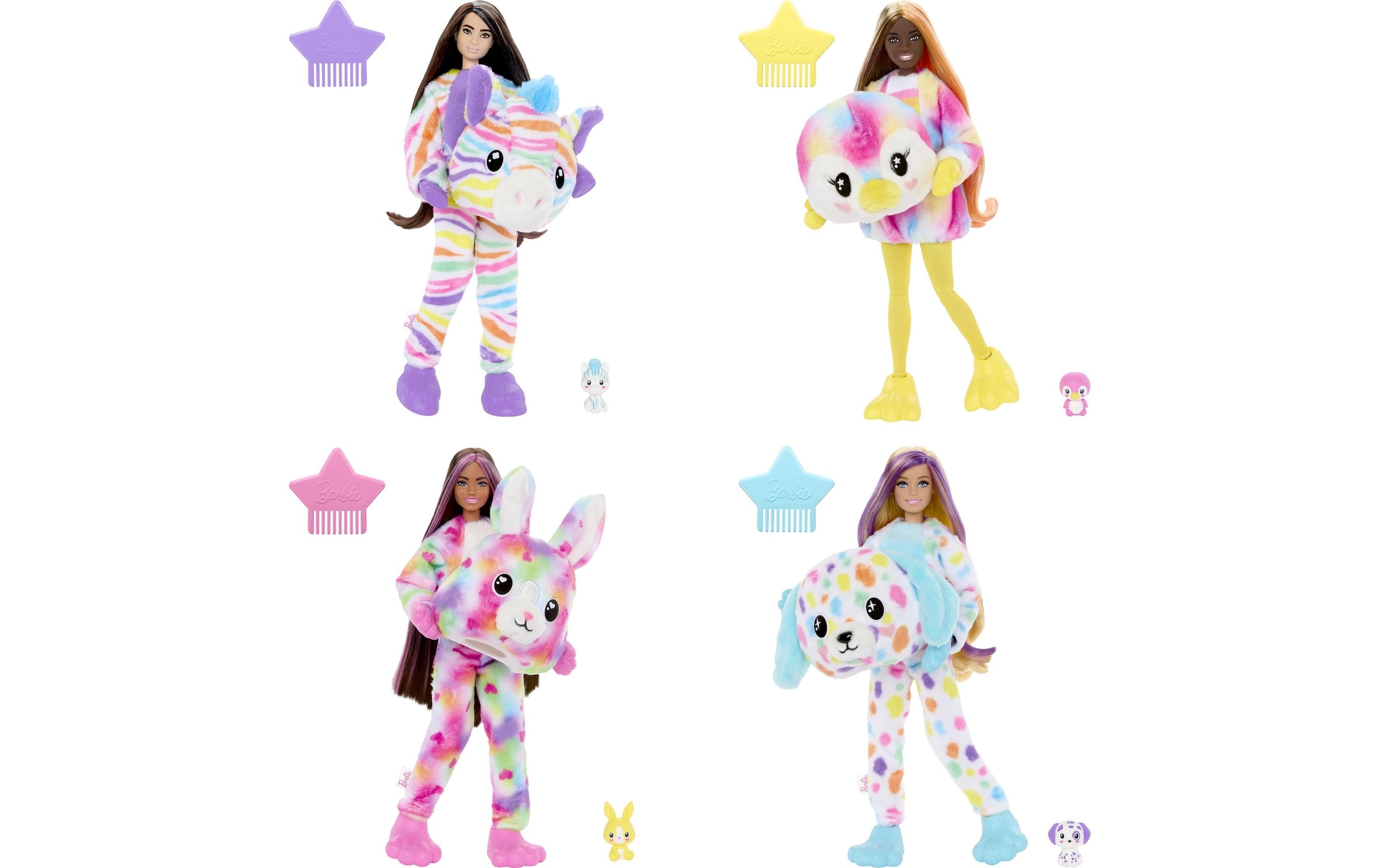 Barbie Anziehpuppe »Cutie Reveal Dream Dalmatiner assortiert«