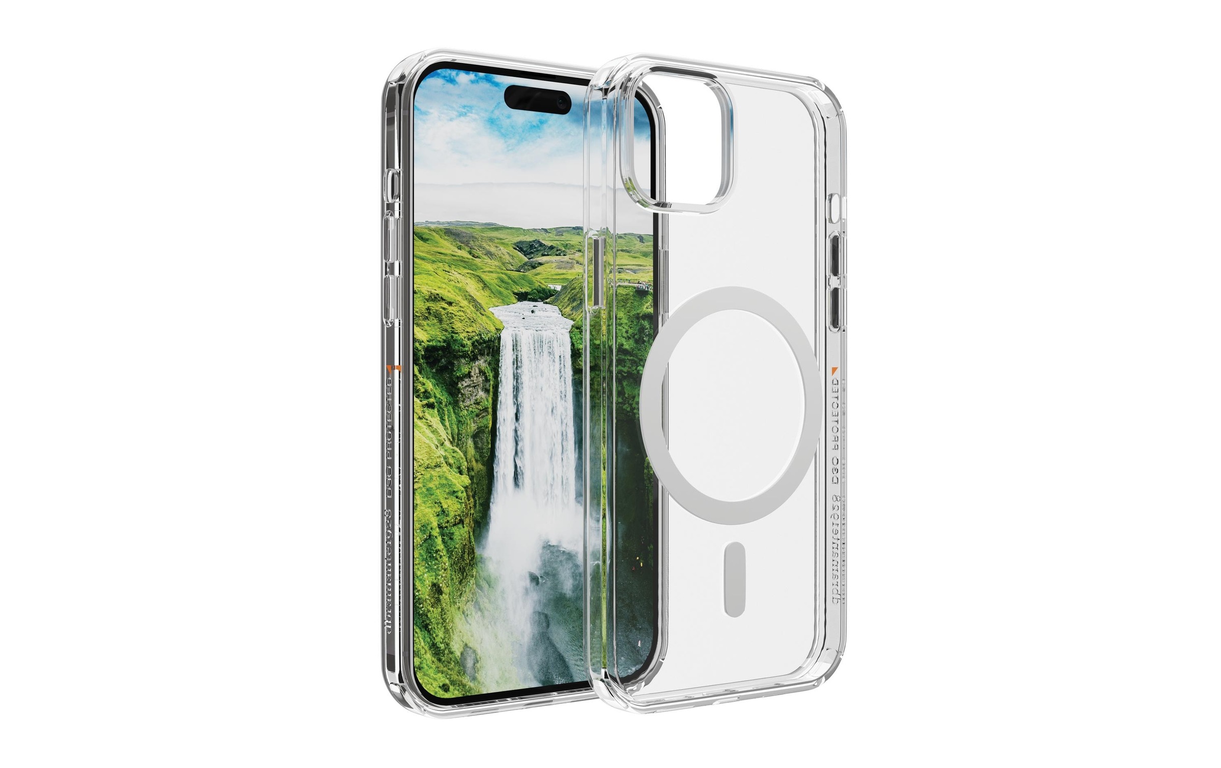 dbramante1928 Backcover »Iceland Ultra D3O iPhone 15 Plus Transparent«