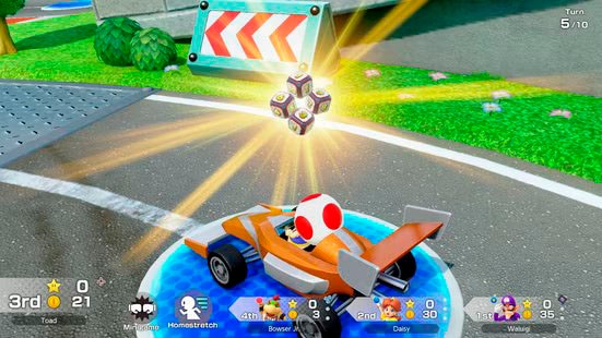 Nintendo Switch Konsolen-Set »OLED weiss + Mario Party Jamboree«