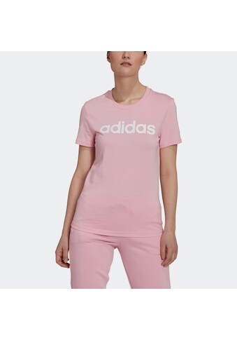 adidas Performance T-Shirt »LOUNGEWEAR ESSENTIALS SLIM LOGO« kaufen