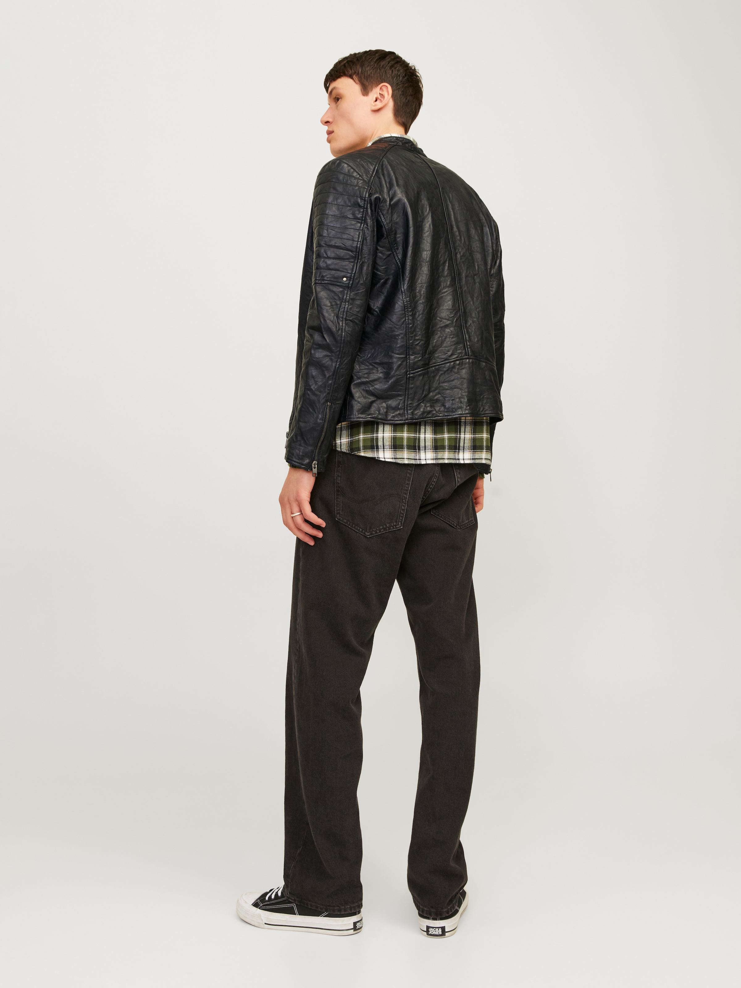 Jack & Jones Lederjacke »JJERICHARD LEATHER JACKET NOOS«