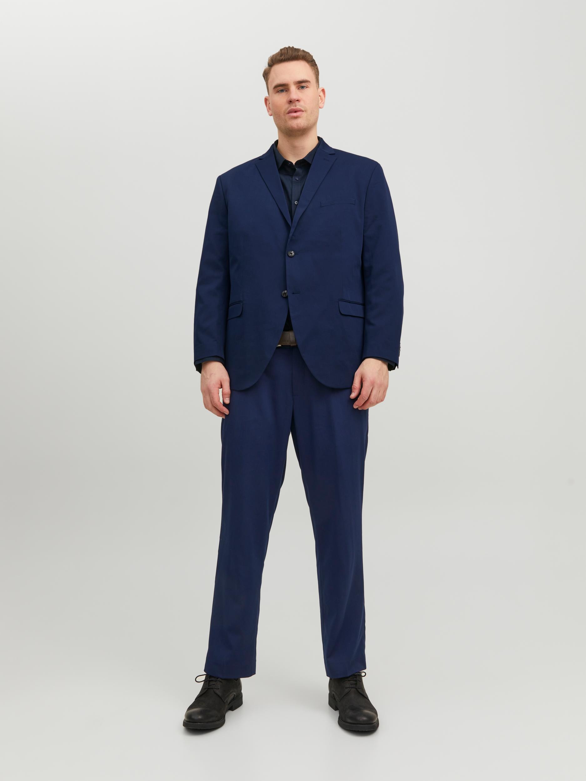 Jack & Jones PlusSize Anzug »JPRFRANCO SUIT NOOS PLS«, (2 tlg.), slim fit