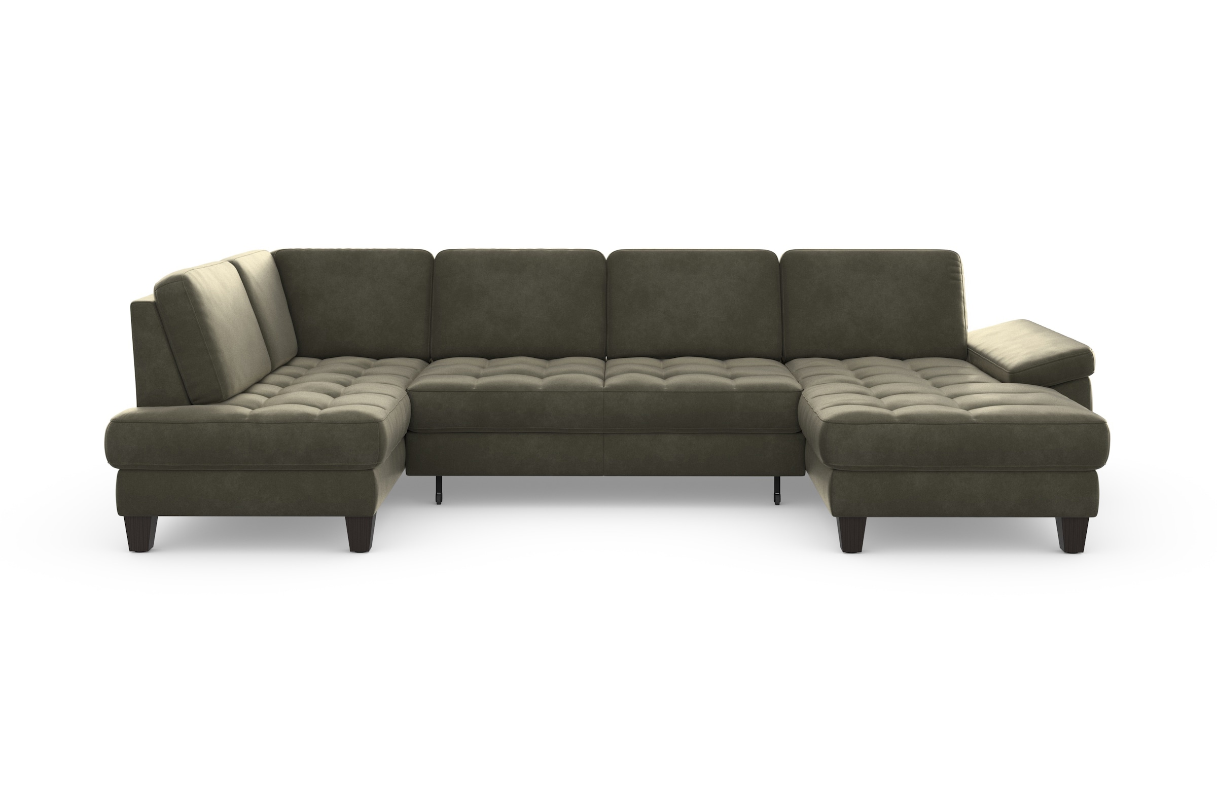 sit&more Wohnlandschaft »Westham U-Form«, wahlweise mit Bettfunktion, Bettkasten, Sitztiefenverstellung