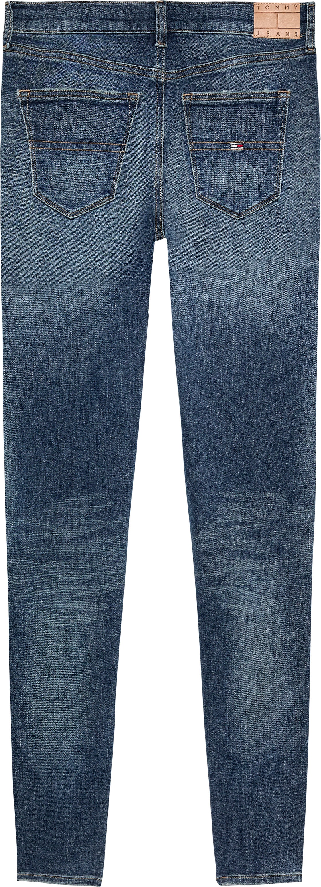 Tommy Jeans Skinny-fit-Jeans »Nora Mid Rise Skinny Fit«, mit Waschung, mit Logo-Badge