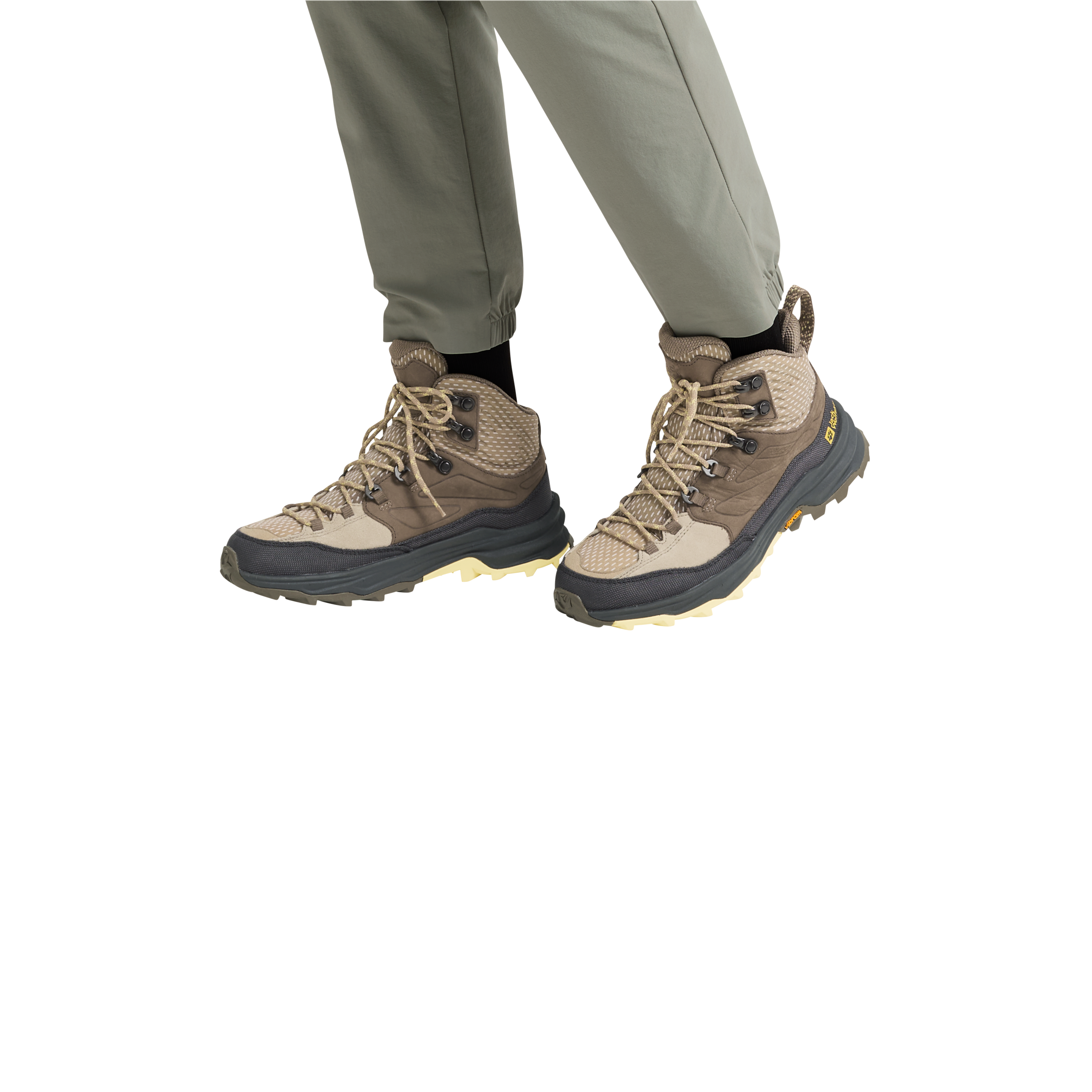 Jack Wolfskin Wanderschuh »CYROX TEXAPORE MID W«, Wasserdicht, Trekkingschuh