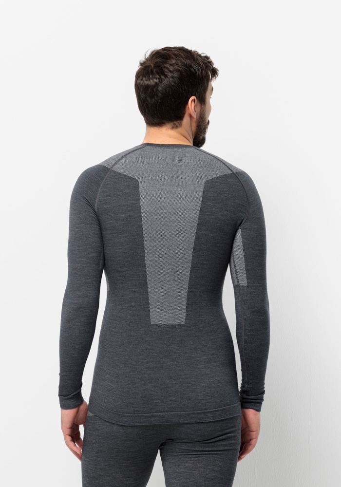 Jack Wolfskin Langarmshirt »SEAMLESS WOOL L/S M«