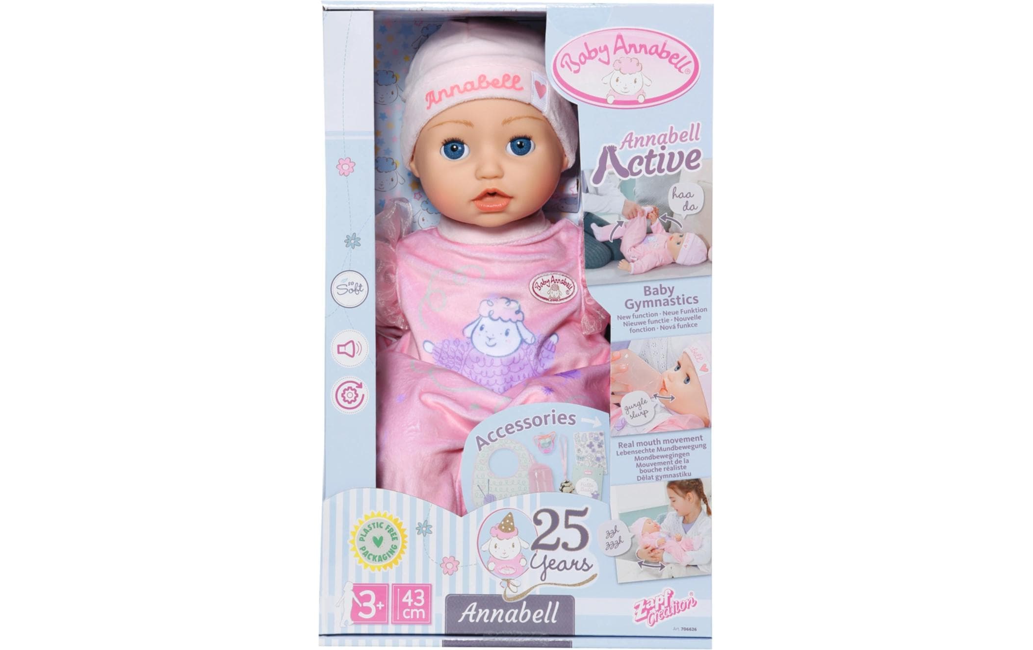 Baby Born Anziehpuppe »Annabell Interaktiv, 43 cm«