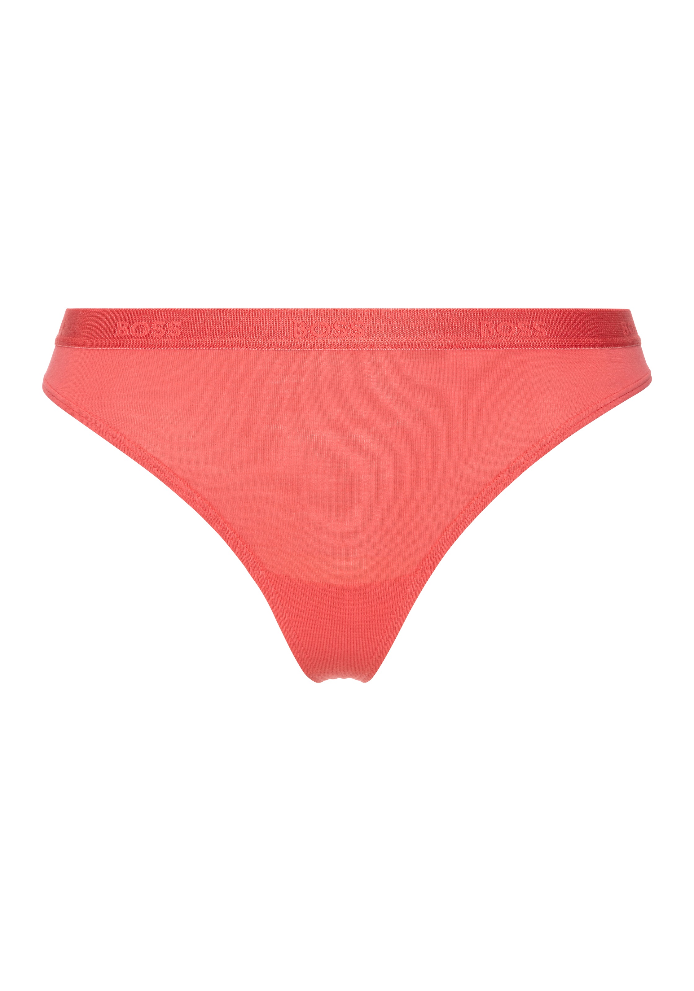 BOSS String »THONG CI« mit BOSS Logoschriftzug auf dem Bund