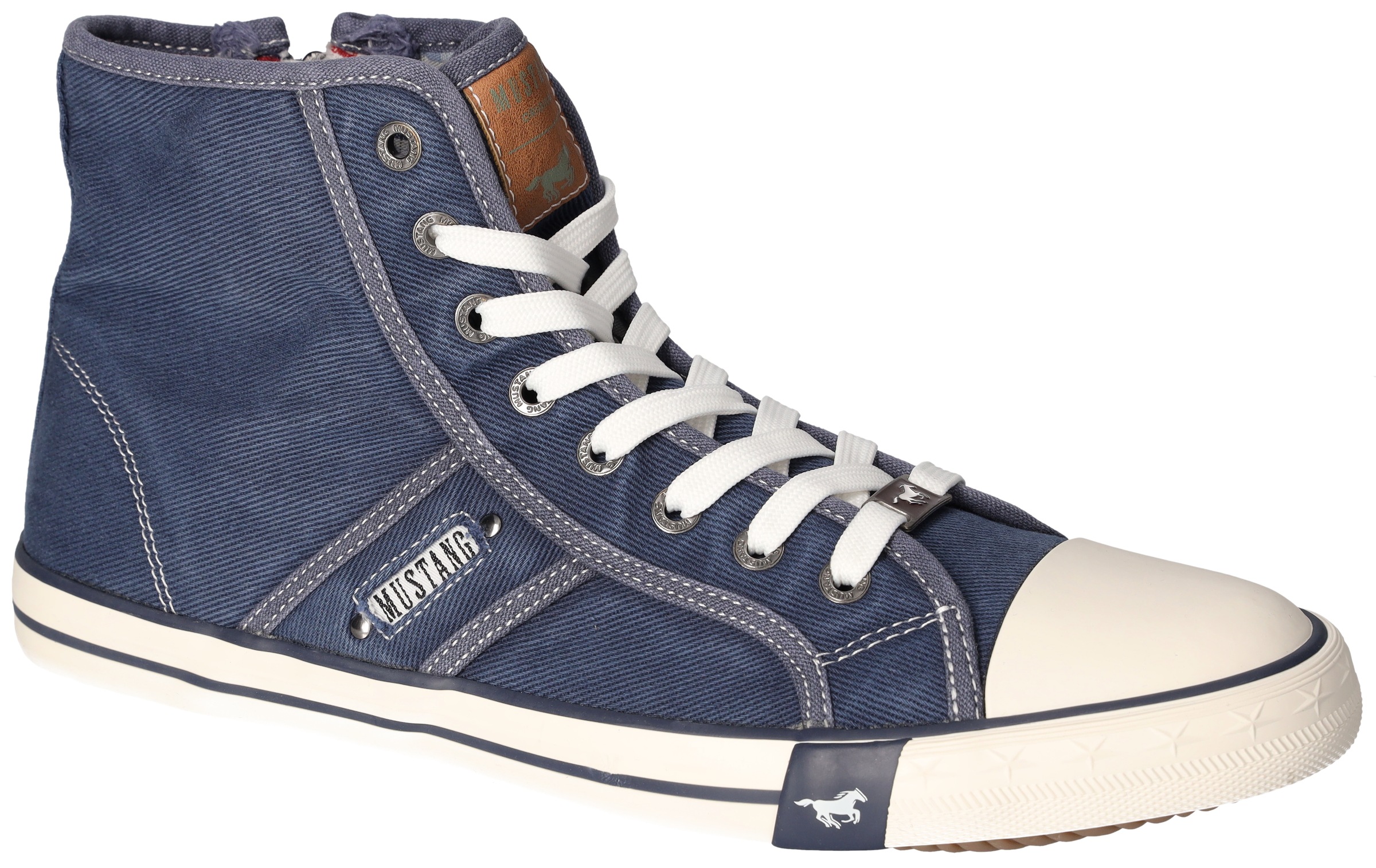 Mustang Shoes Sneaker, Schnürboots, Bikerboots mit Reissverschluss