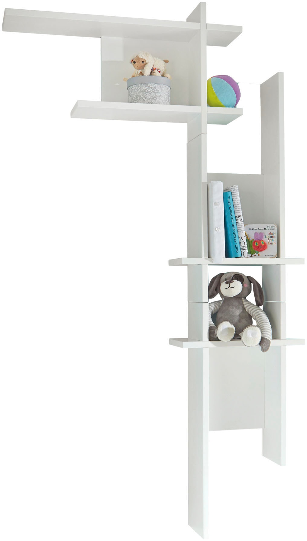 roba® Kinderregal »Nordic, weiss (3-tlg.)«, (3-teilig), Made in Europe