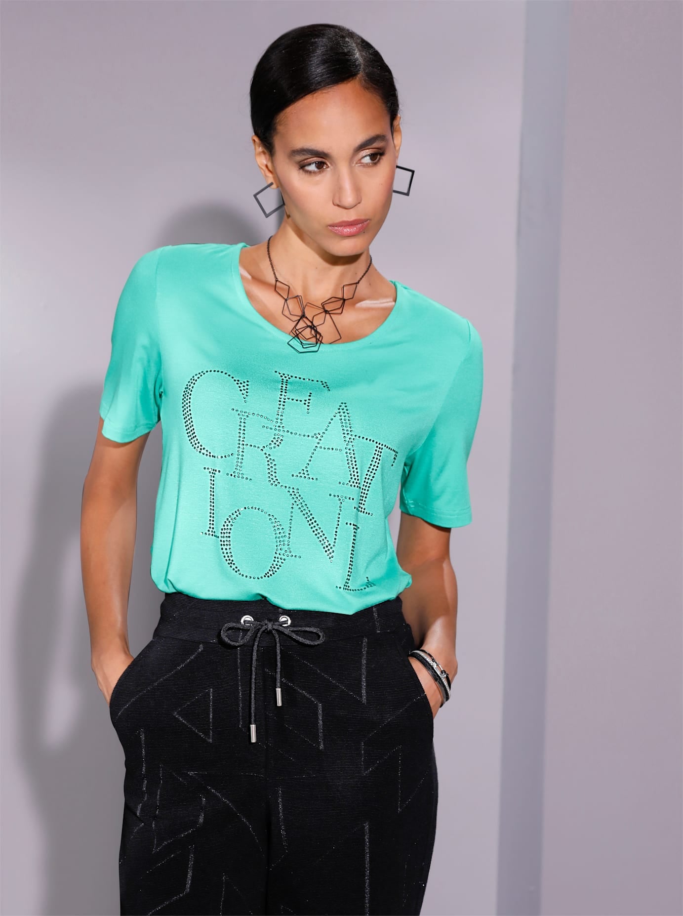 creation L Kurzarmshirt »Shirt« 1 Stk.