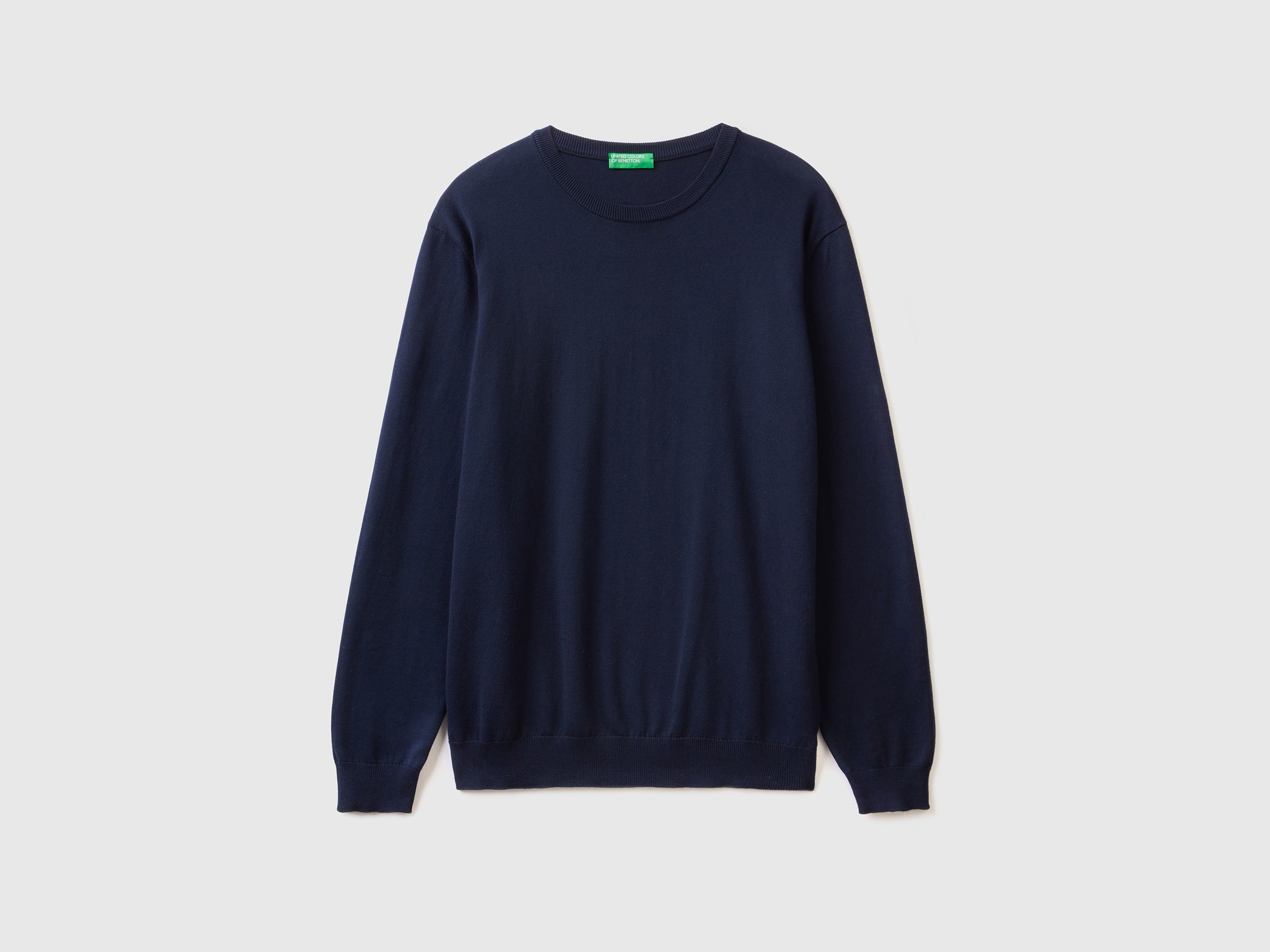 United Colors of Benetton Rundhalspullover, mit Markenlabel