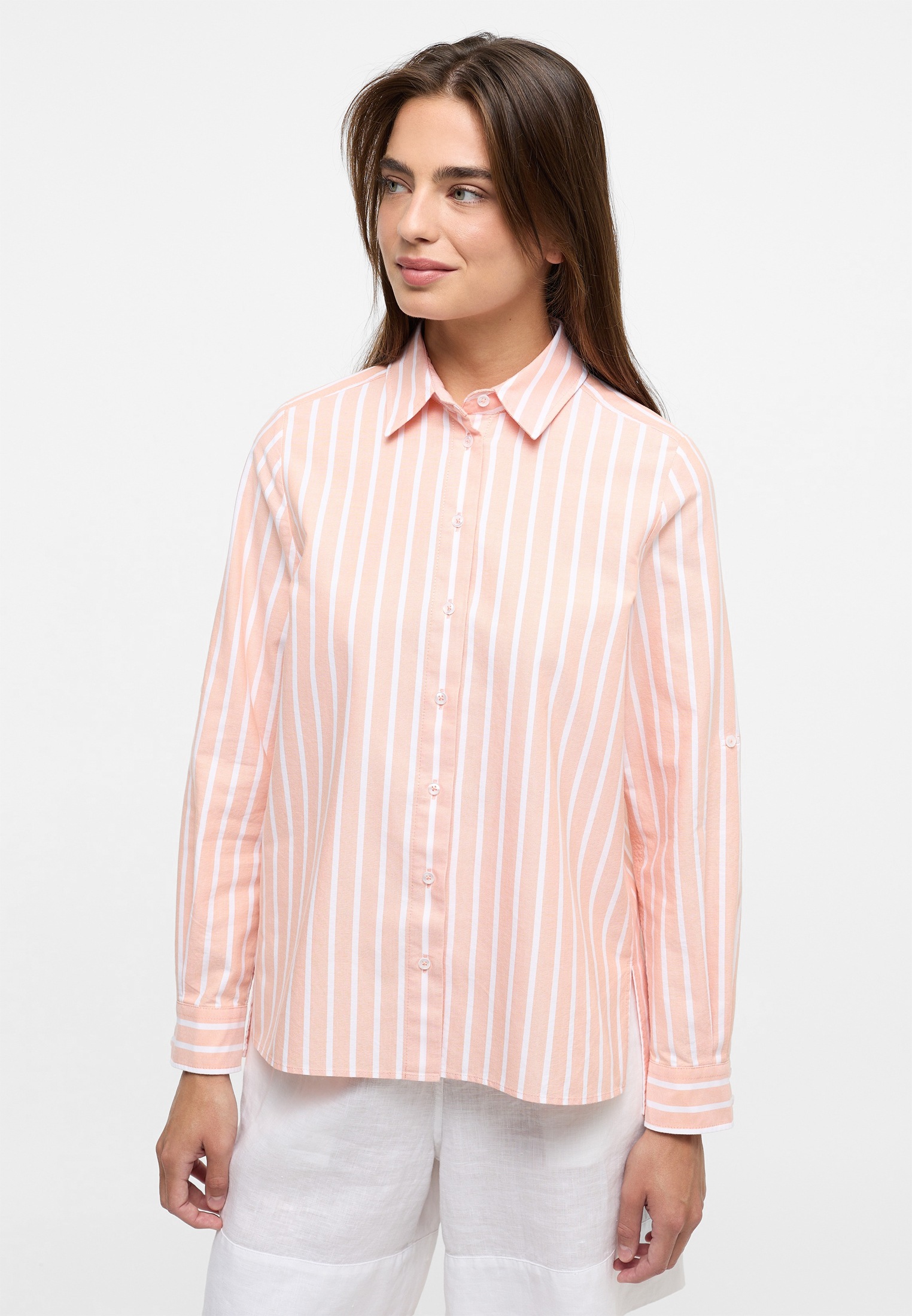 Eterna Hemdbluse »LOOSE FIT« EASY IRON (bügelleicht)