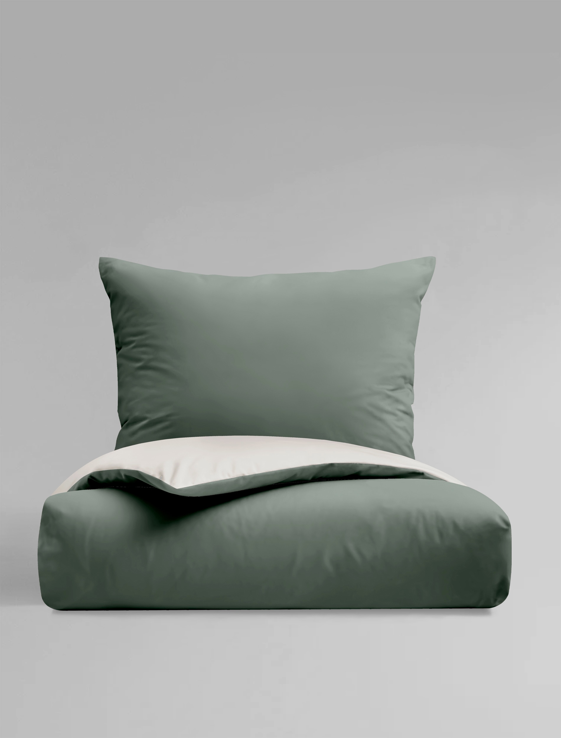 BIERBAUM Wendebettwäsche »Modern Uni in Gr. 135x200 oder 155x220 cm«, Modernes Unidesign: Schlichte, elegante Optik für jedes Schlafzimmer