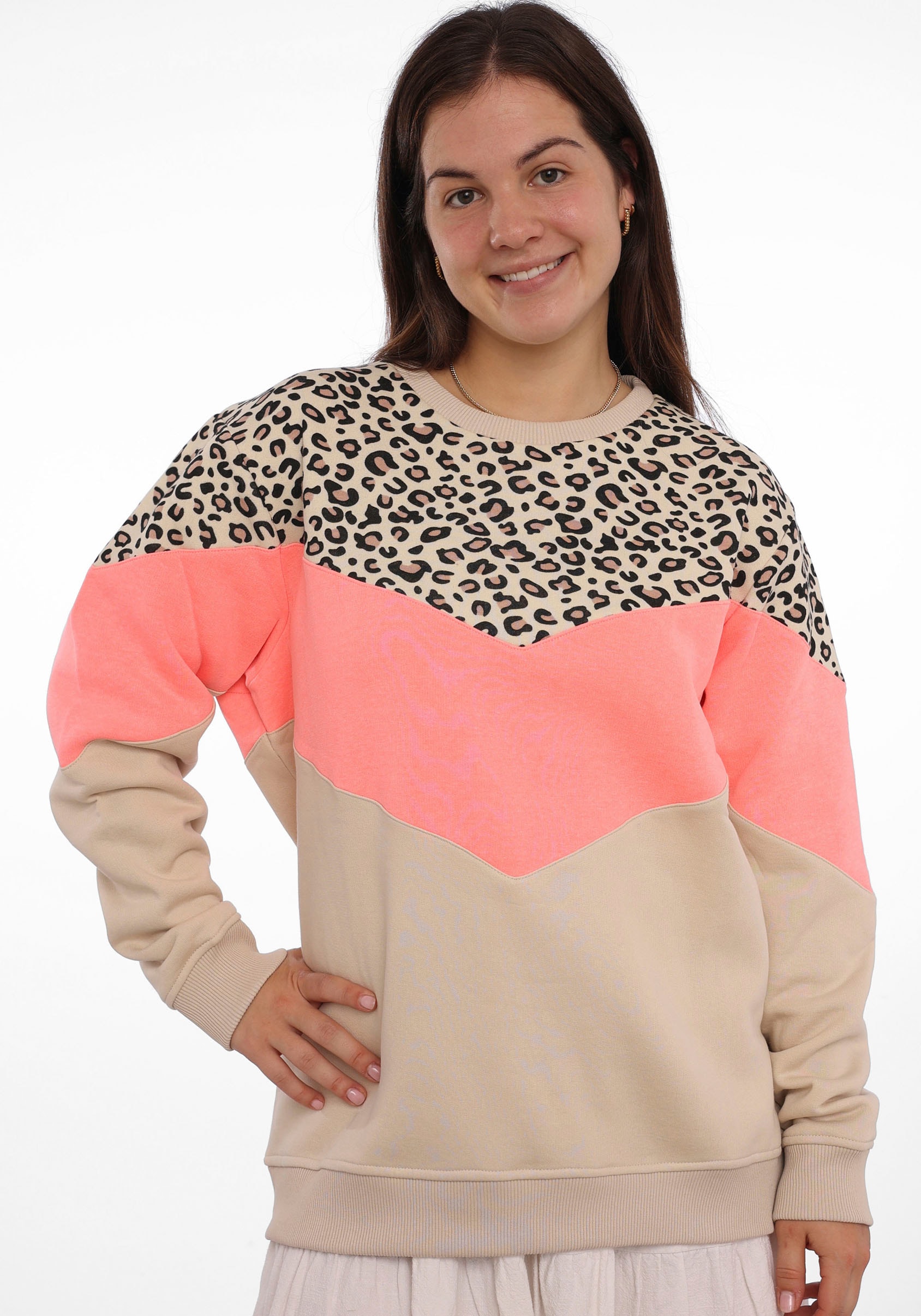 Leo Zwillingsherz Pullover Pink Leo Zwillingsherz Sweatshirt