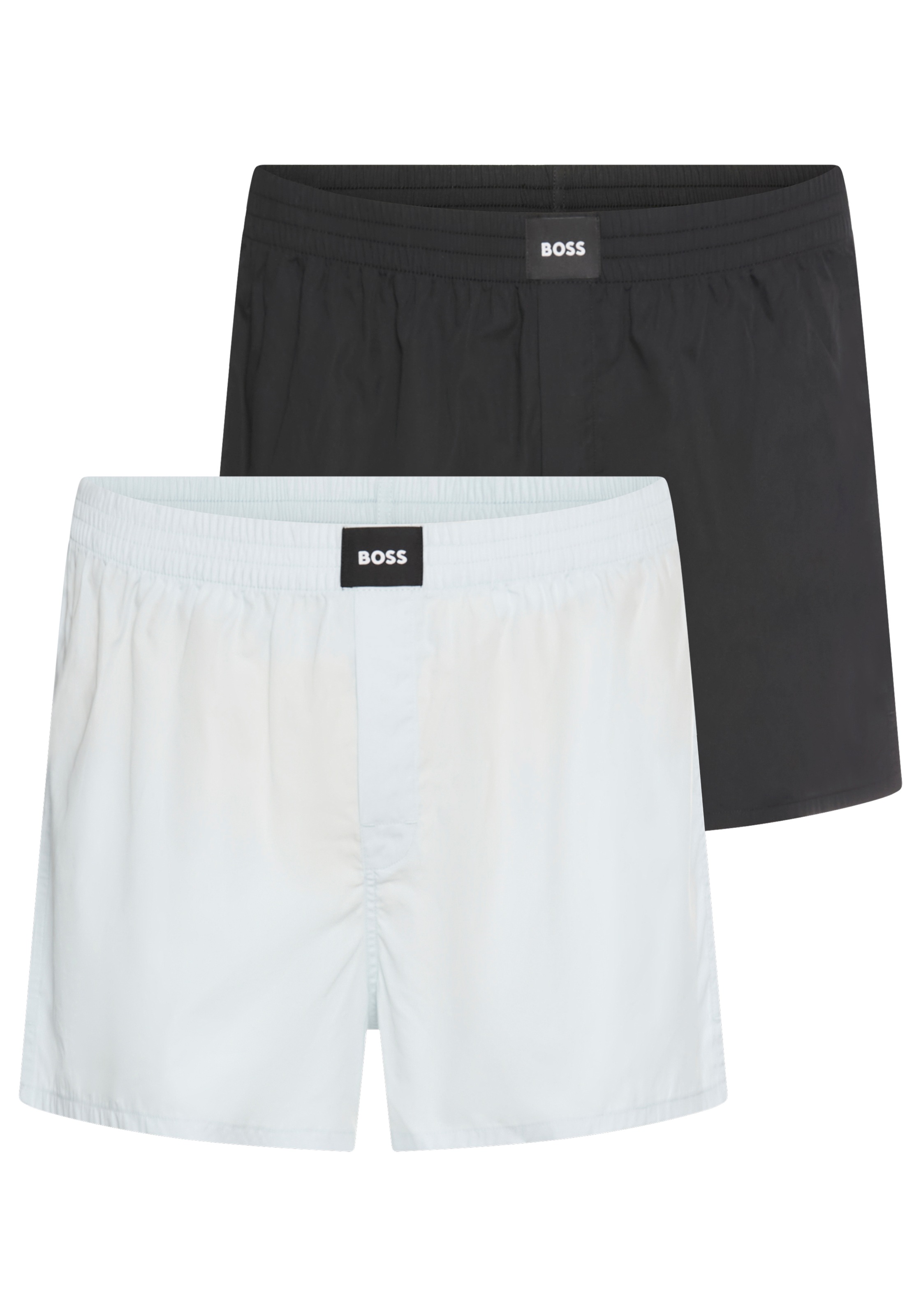 BOSS Boxer »2P Boxer S. CW Peach« Packung, 2er, 2 Stk. mit BOSS Logopatch auf dem Bund