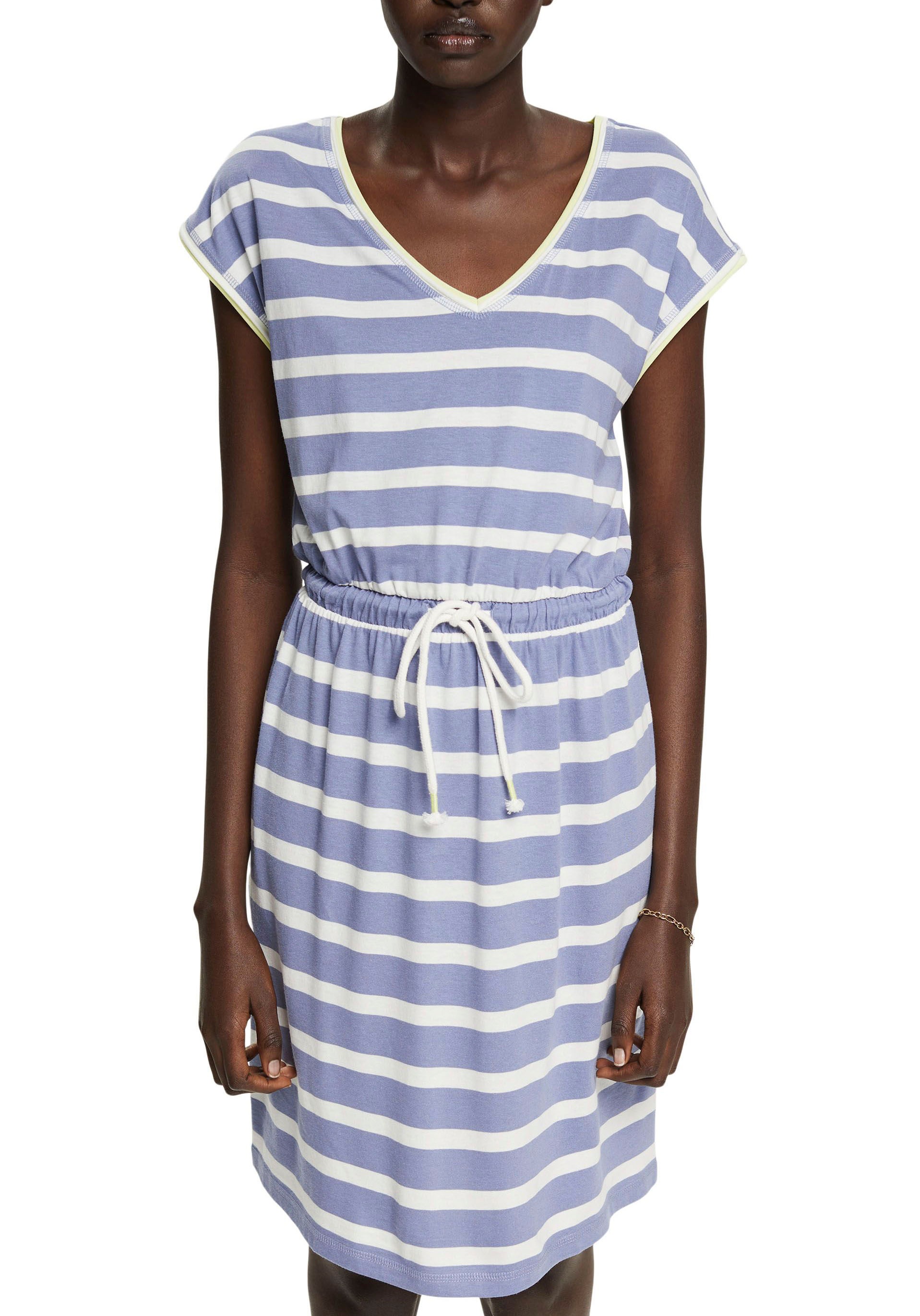 Esprit Jerseykleid, im Streifenmuster kaufen