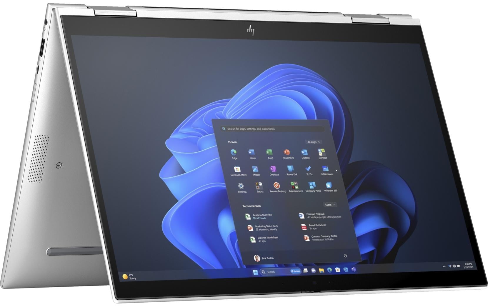 HP Business-Notebook »Elite x360 830 G11 970R4ET SureView Reflect«, 33,64 cm, / 13,3 Zoll, Intel, Core Ultra 7, 512 GB SSD