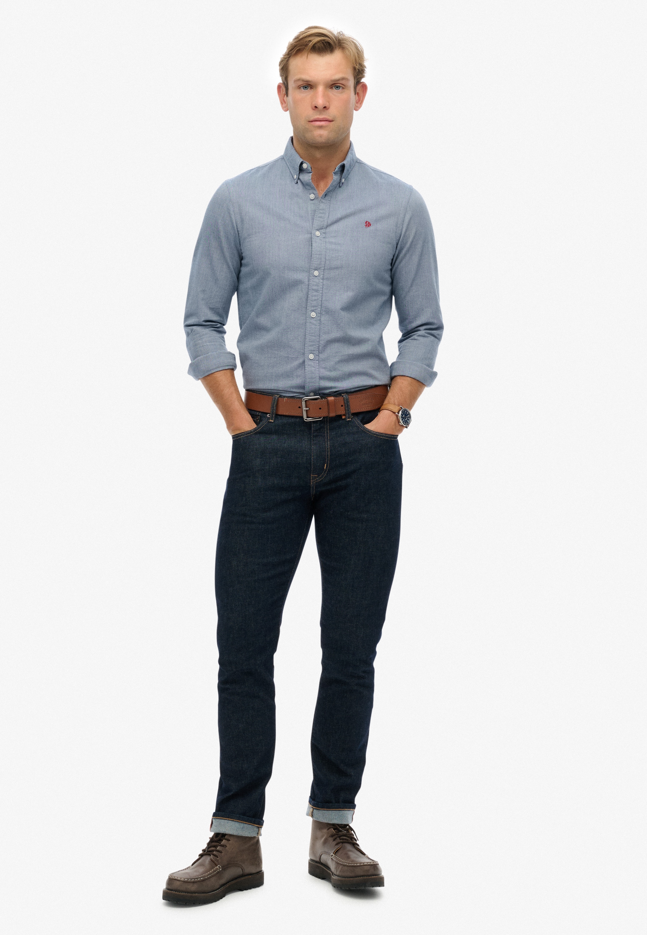 Superdry Langarmhemd »CLASSIC OXFORD L/S SHIRT«