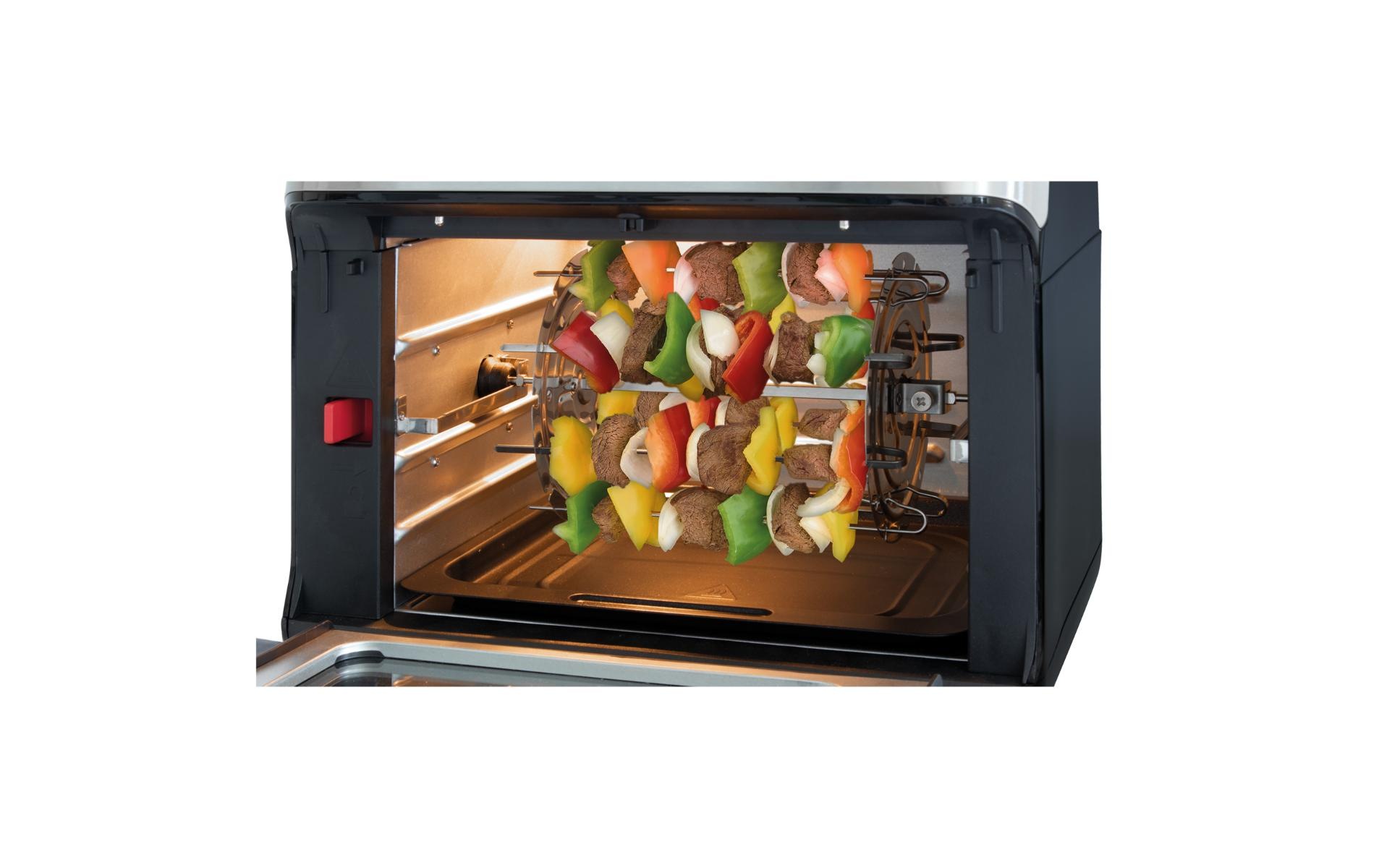 ProfiCook Heissluftfritteuse »PC-FR 1200 H Schwarz;Edelstahl«, 1500 W