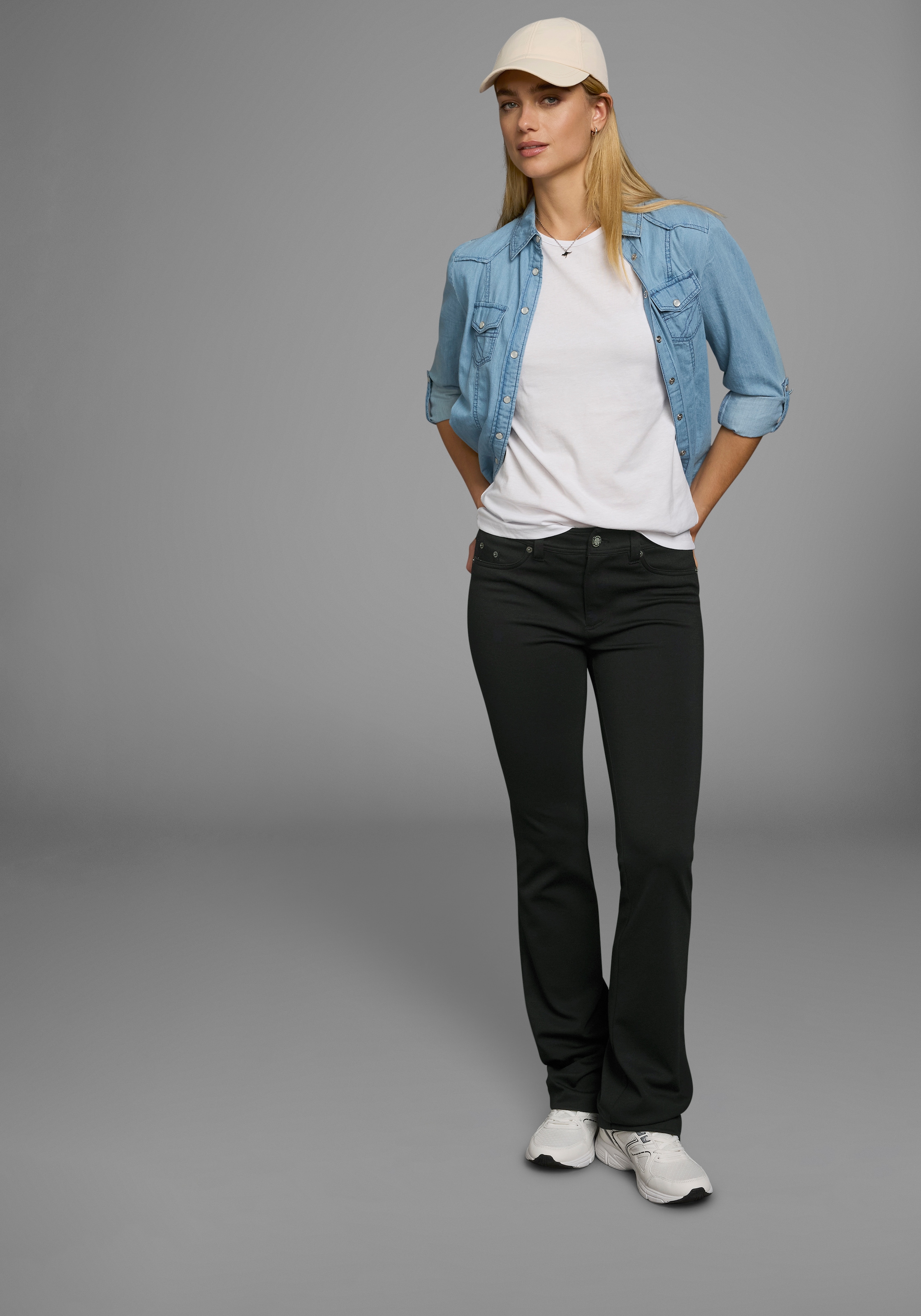 Laura Scott Bootcuthose, aus Jersey-Qualität