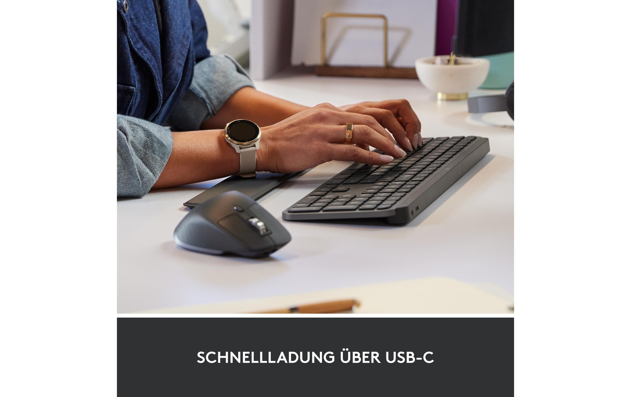 Logitech Tastatur- und Maus-Set »MX Keys Combo for Business 2. Gen«