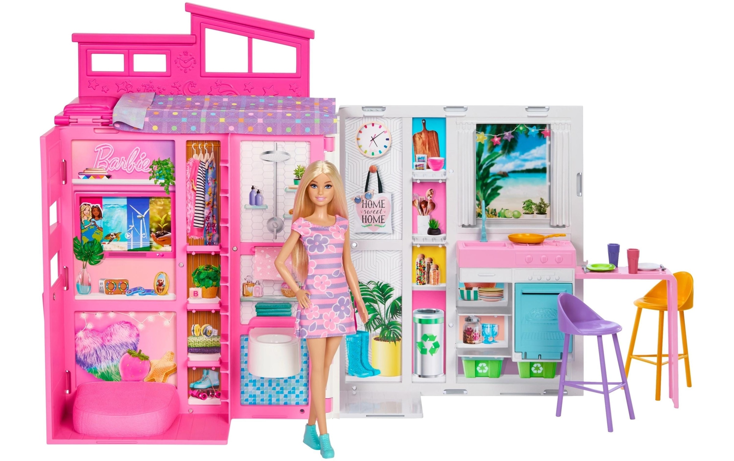 Anziehpuppe »Barbie Getaway House Doll and Playset«