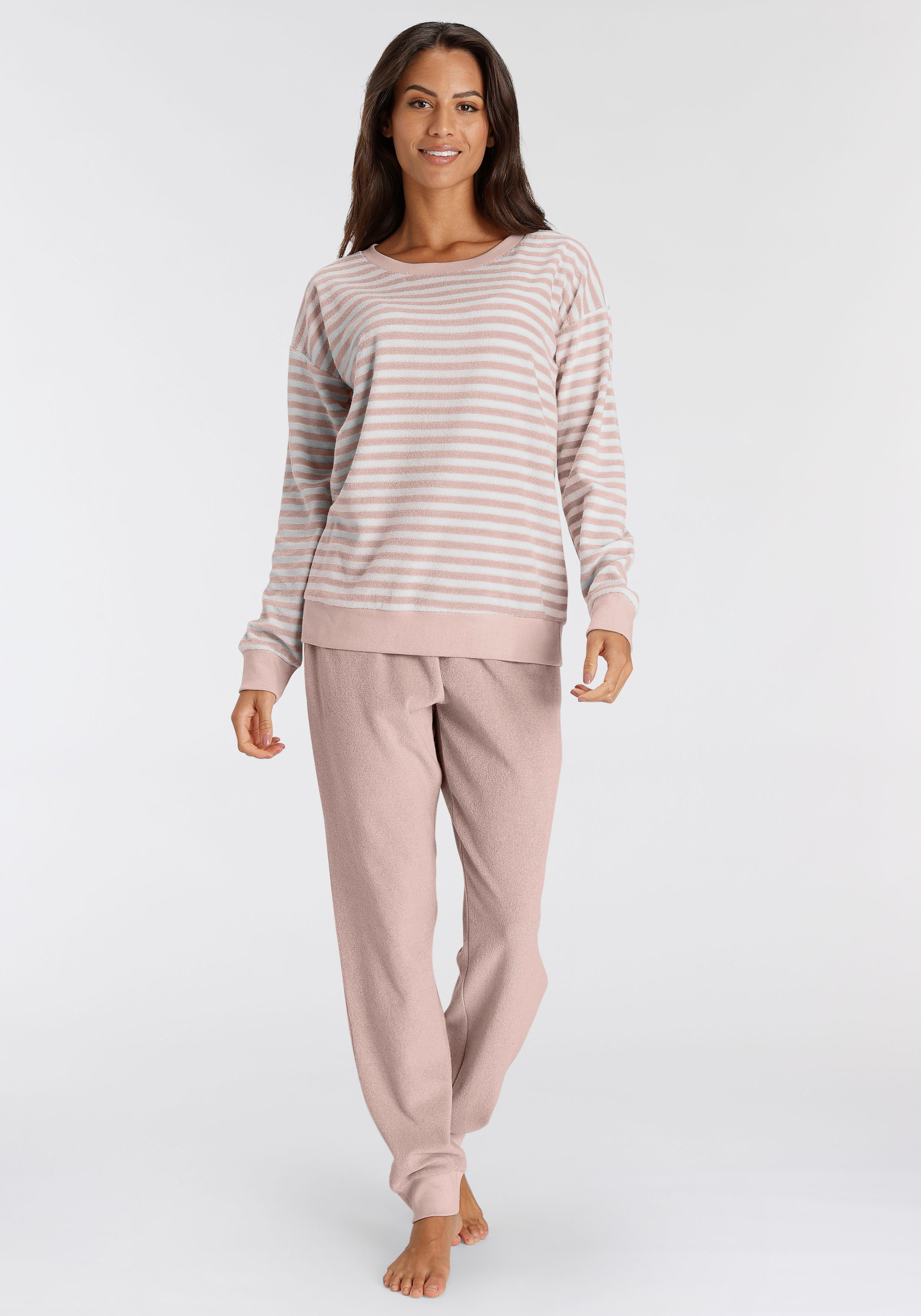 Vivance Dreams Pyjama, (2 tlg.), aus weichem Frottee online bestellen bei  Jelmoli-Versand Schweiz