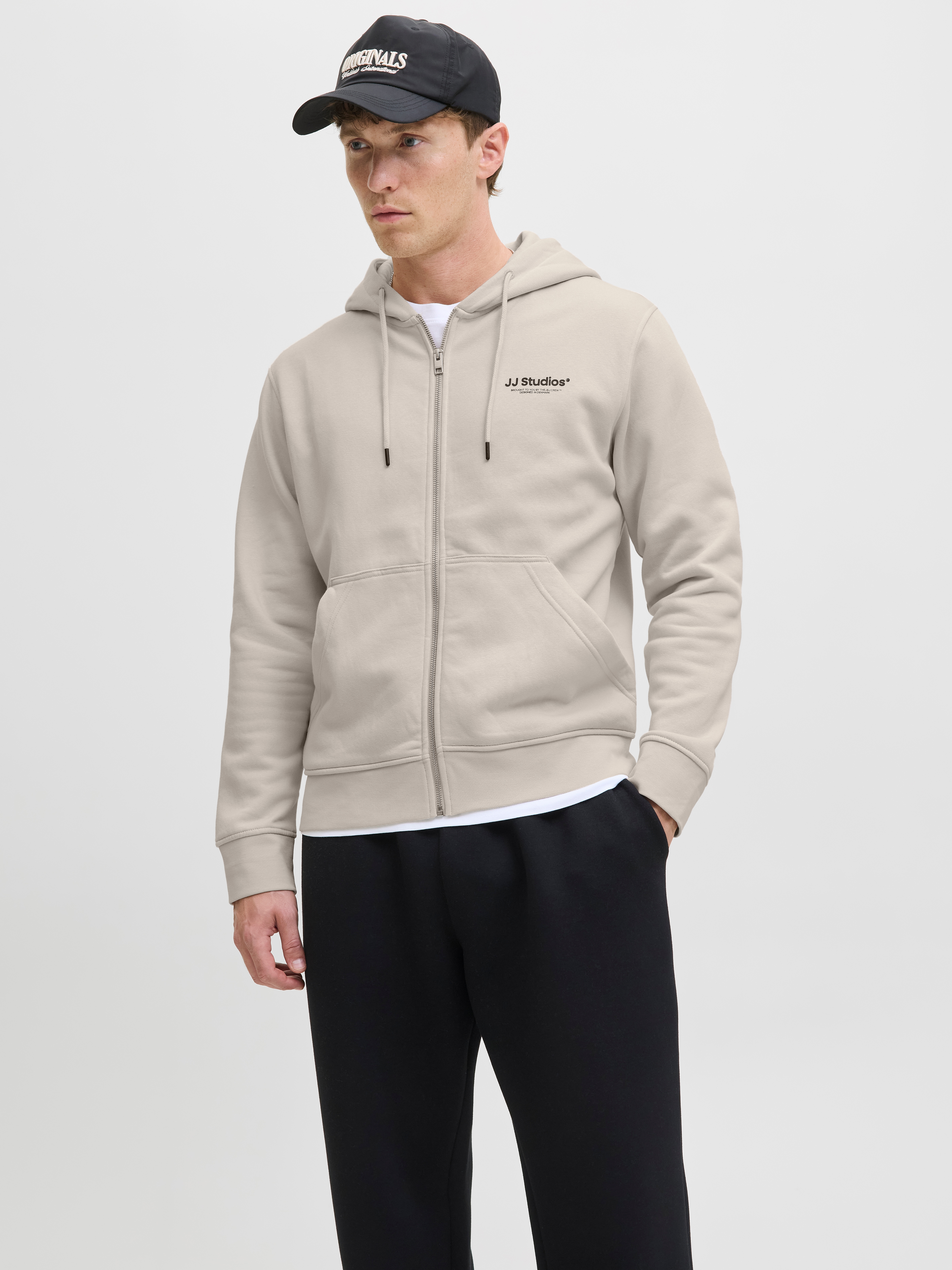 Jack & Jones Kapuzensweatshirt "JJESOHO SWEAT ZIP HOOD NOOS"