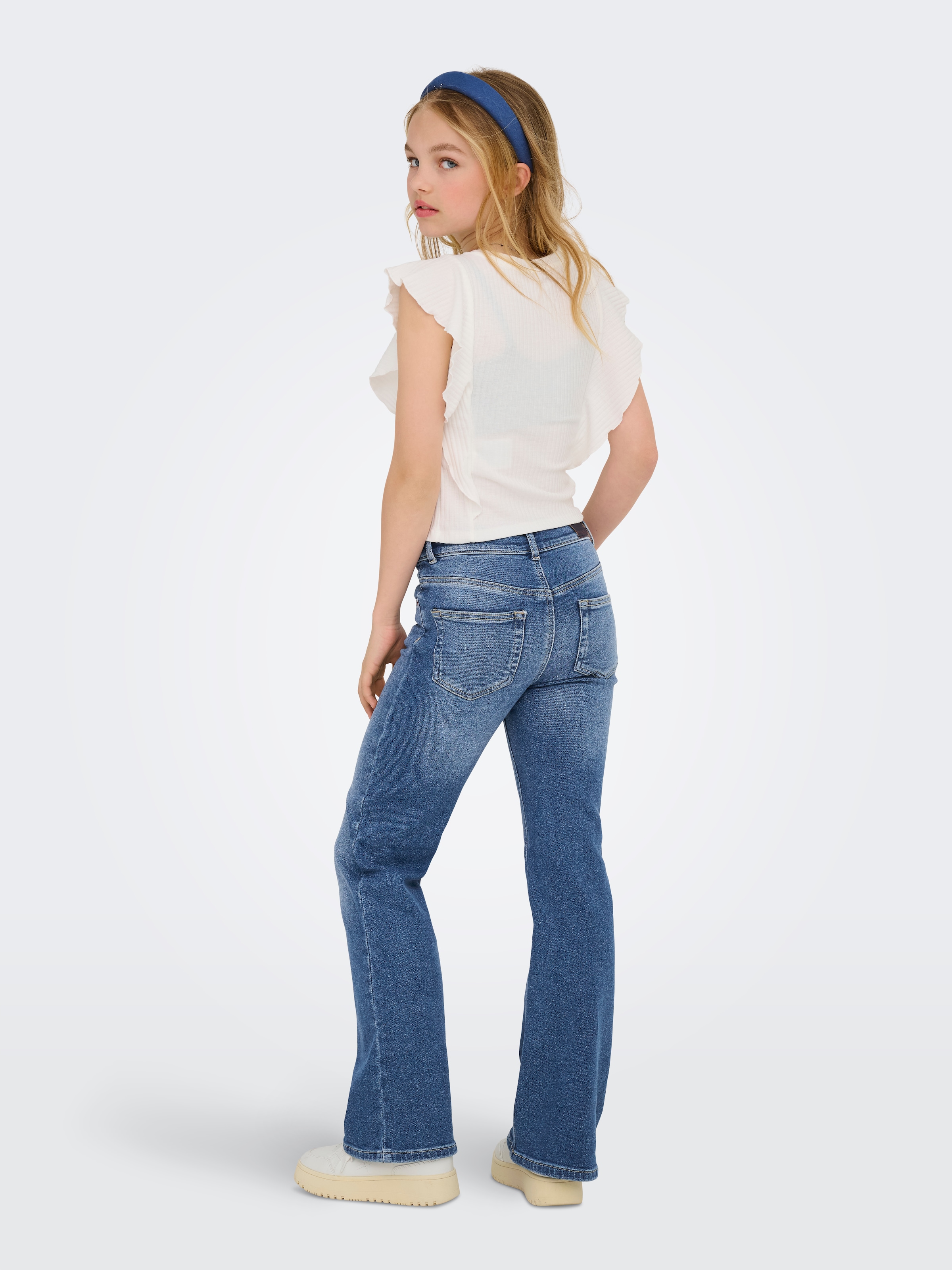 KIDS ONLY Bootcut-Jeans »KOGJUICY LIFE FLARED DNM CRO557 NOOS«