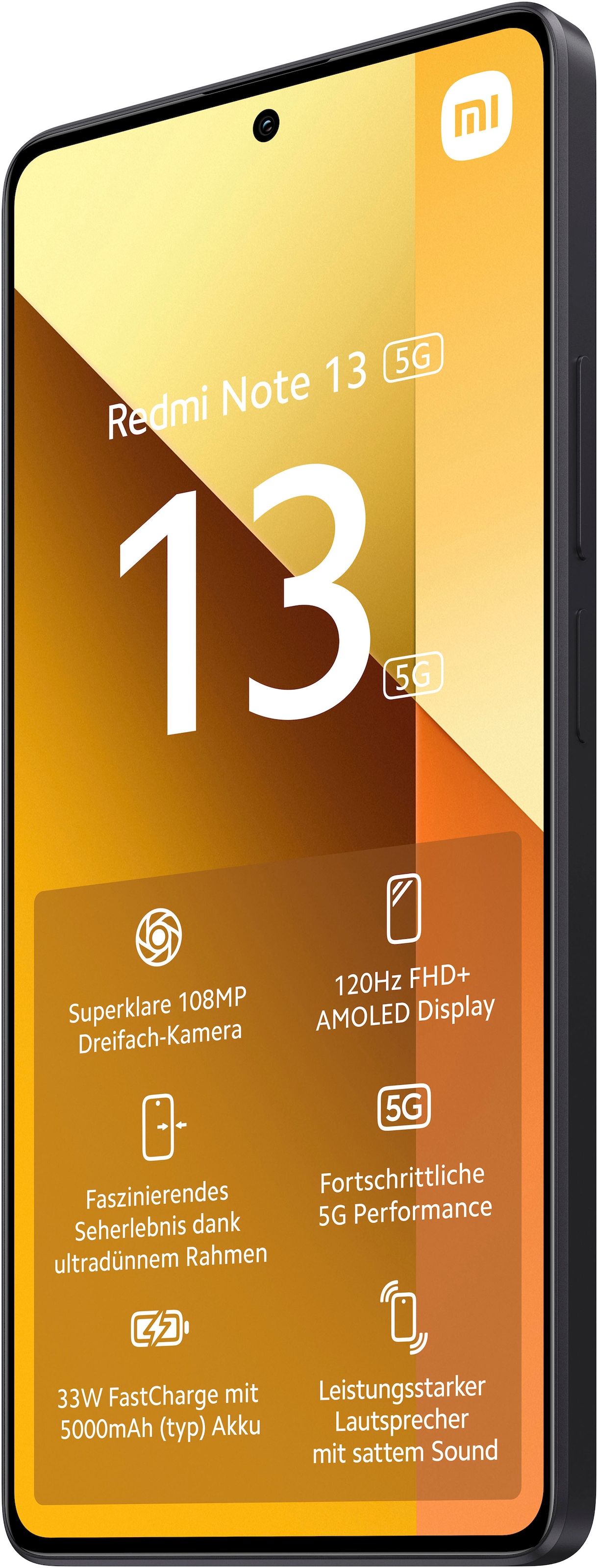 Xiaomi Smartphone »Redmi Note 13 8+256GB«, Graphite Black