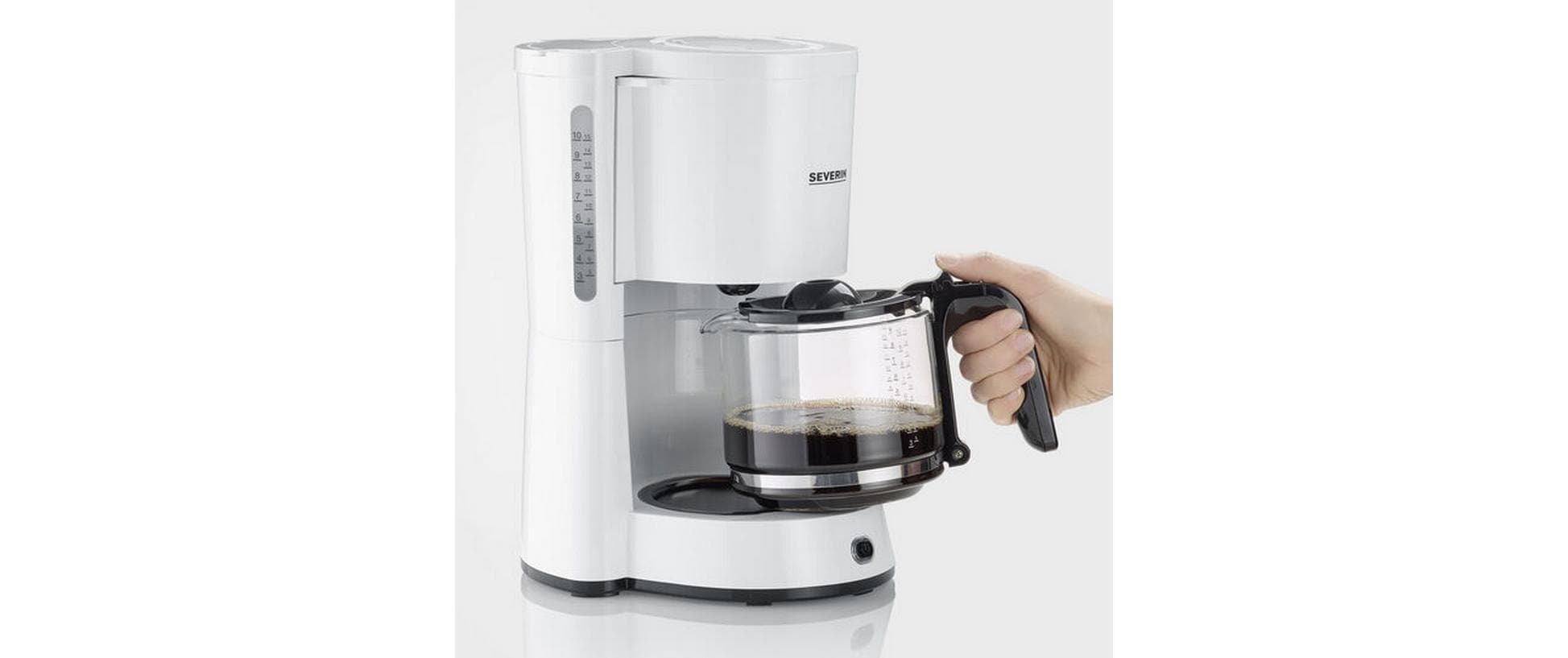Severin Filterkaffeemaschine »KA 4816 Weiss«