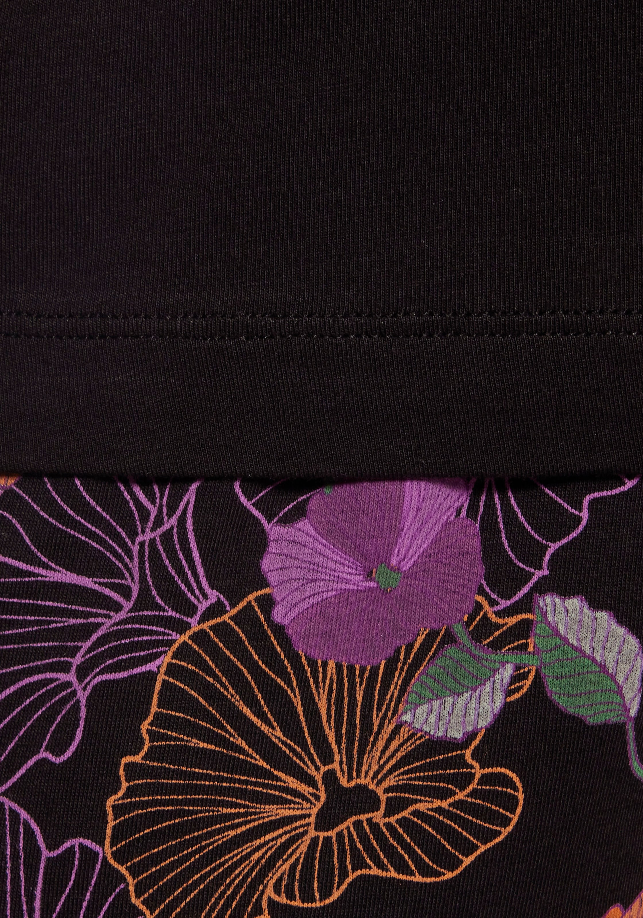Vivance Dreams Pyjama, (2 tlg.), mit Blumen-Druck