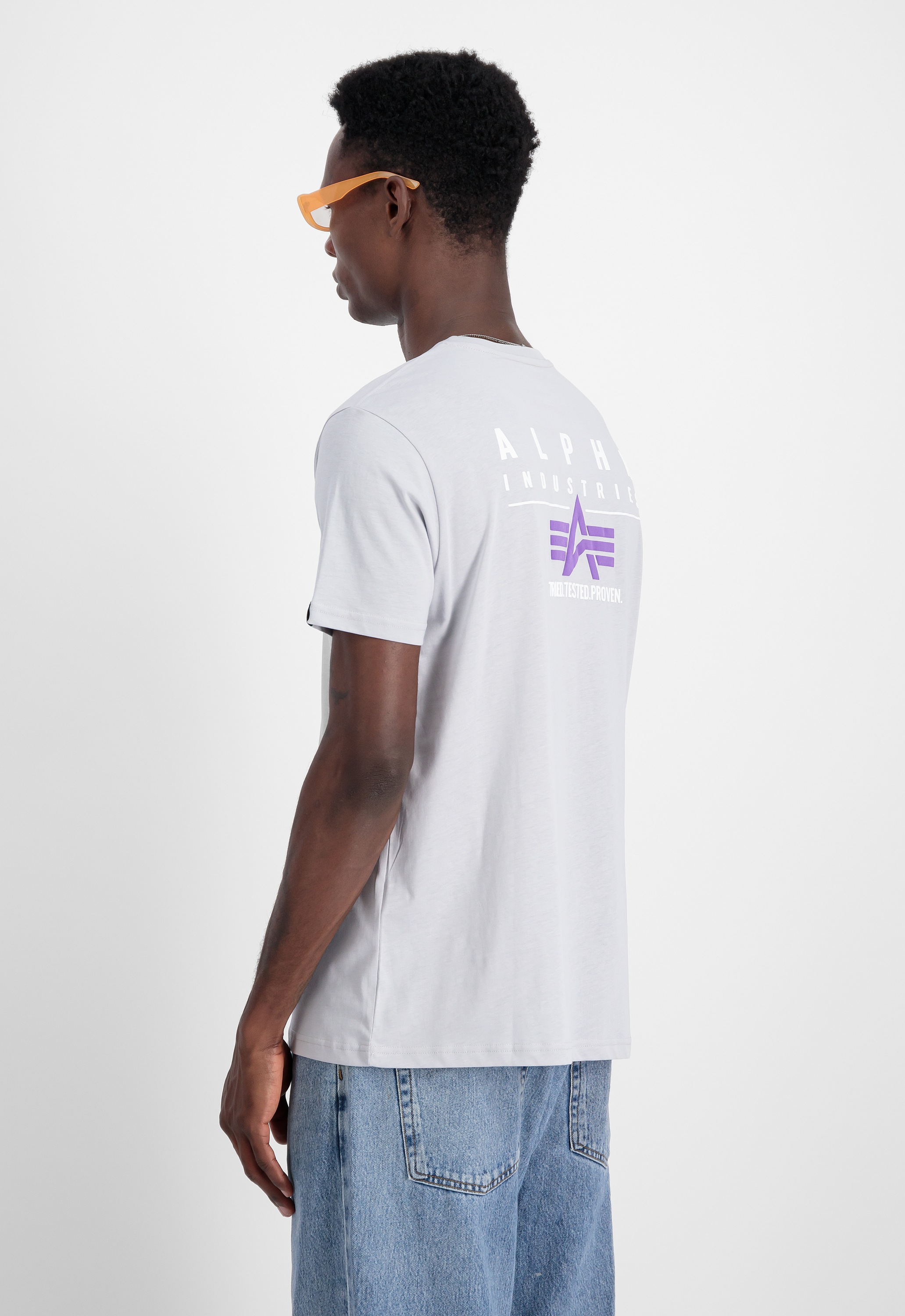 Alpha Industries T-Shirt »Alpha Industries Men - T-Shirts Puff Print Logo BP T«