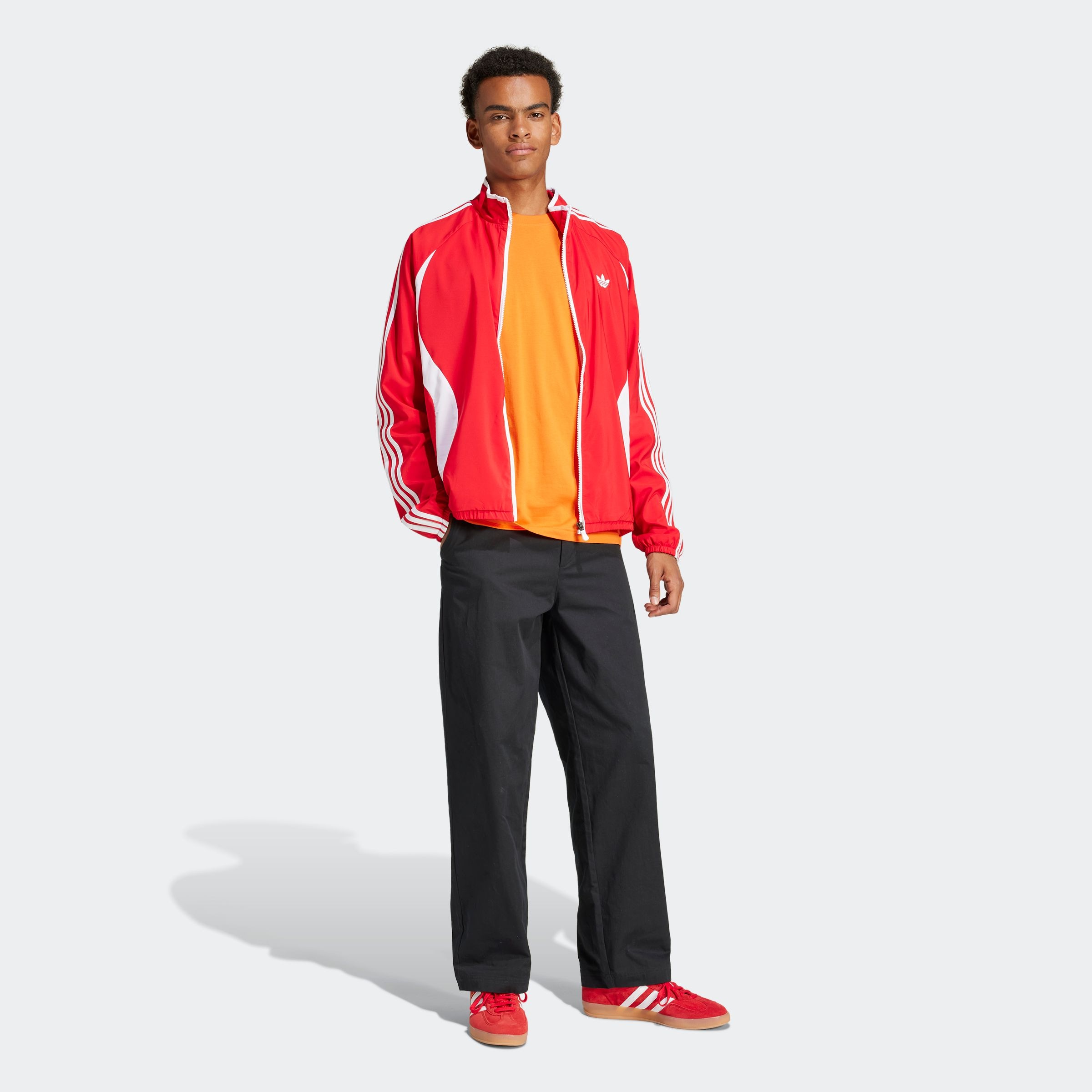 adidas Originals T-Shirt »TREFOIL ESS TEE«, drei Streifen Essentials Shirt mit Trefoil Logo