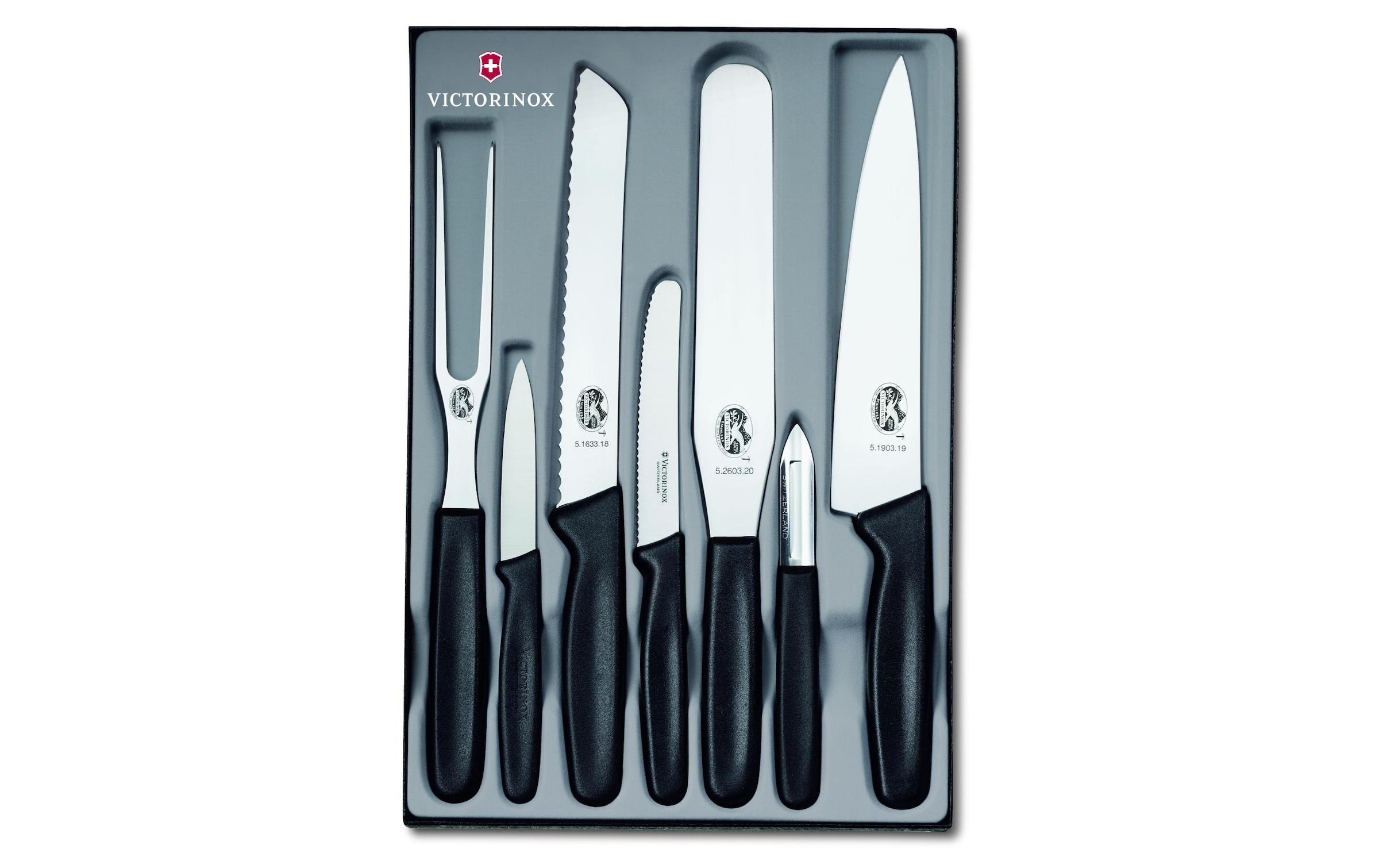 Victorinox Kochmesser, (7 tlg.)