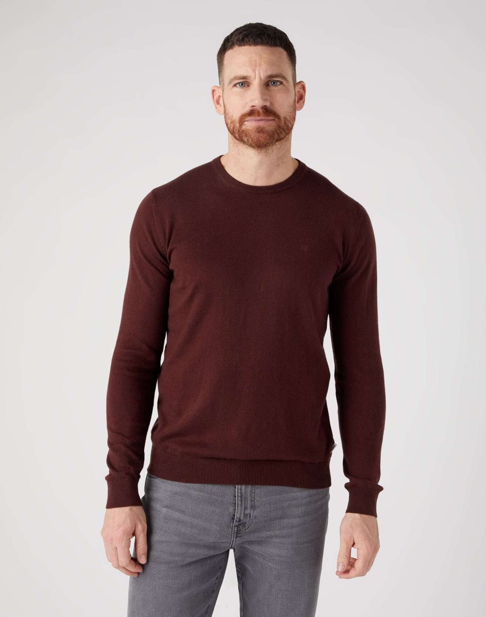 Strickpullover »Wrangler Pullover CREWNECK KNIT«