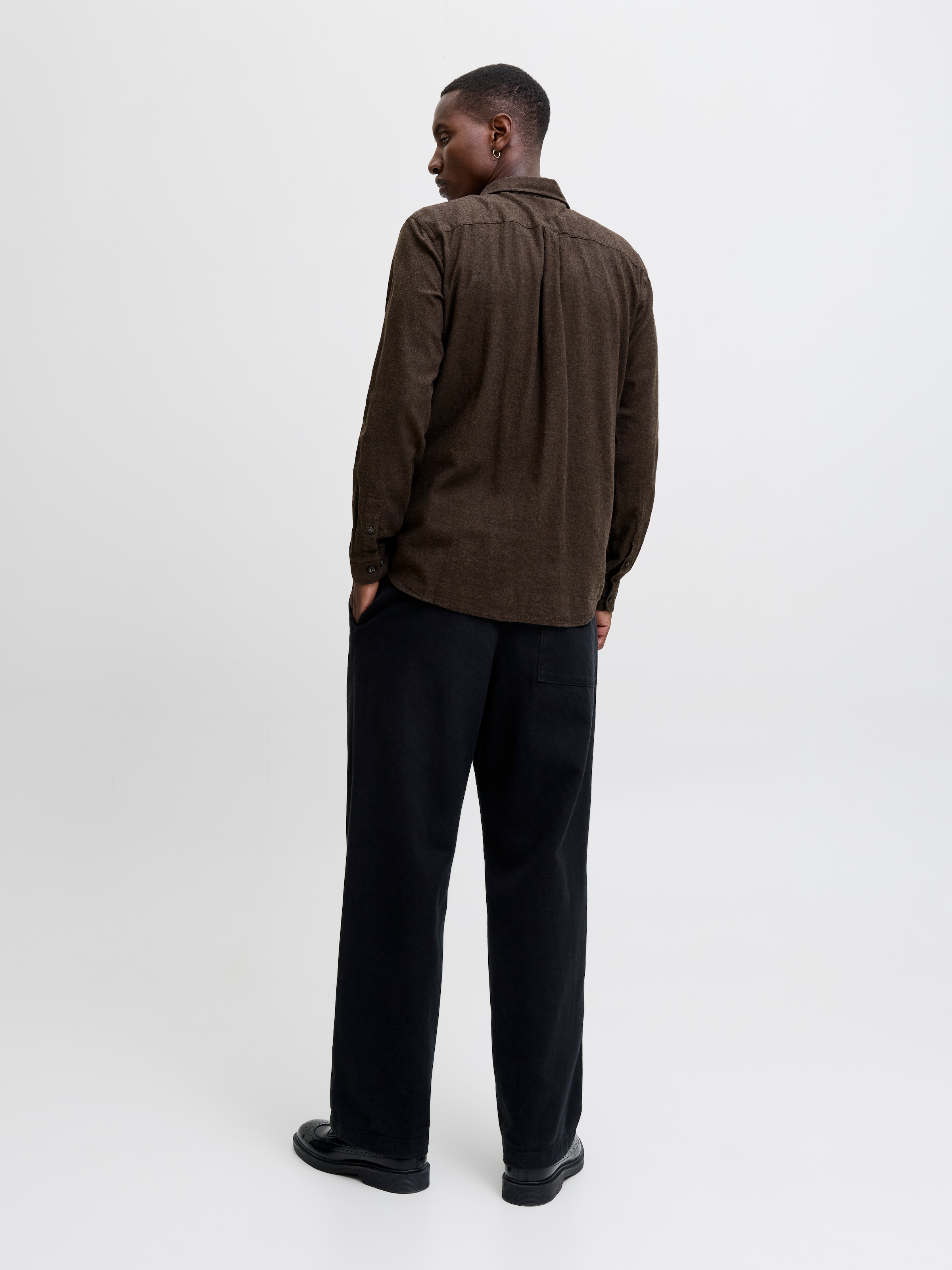 Jack & Jones Langarmhemd »JJECLASSIC MELANGE SHIRT L/S NOOS«